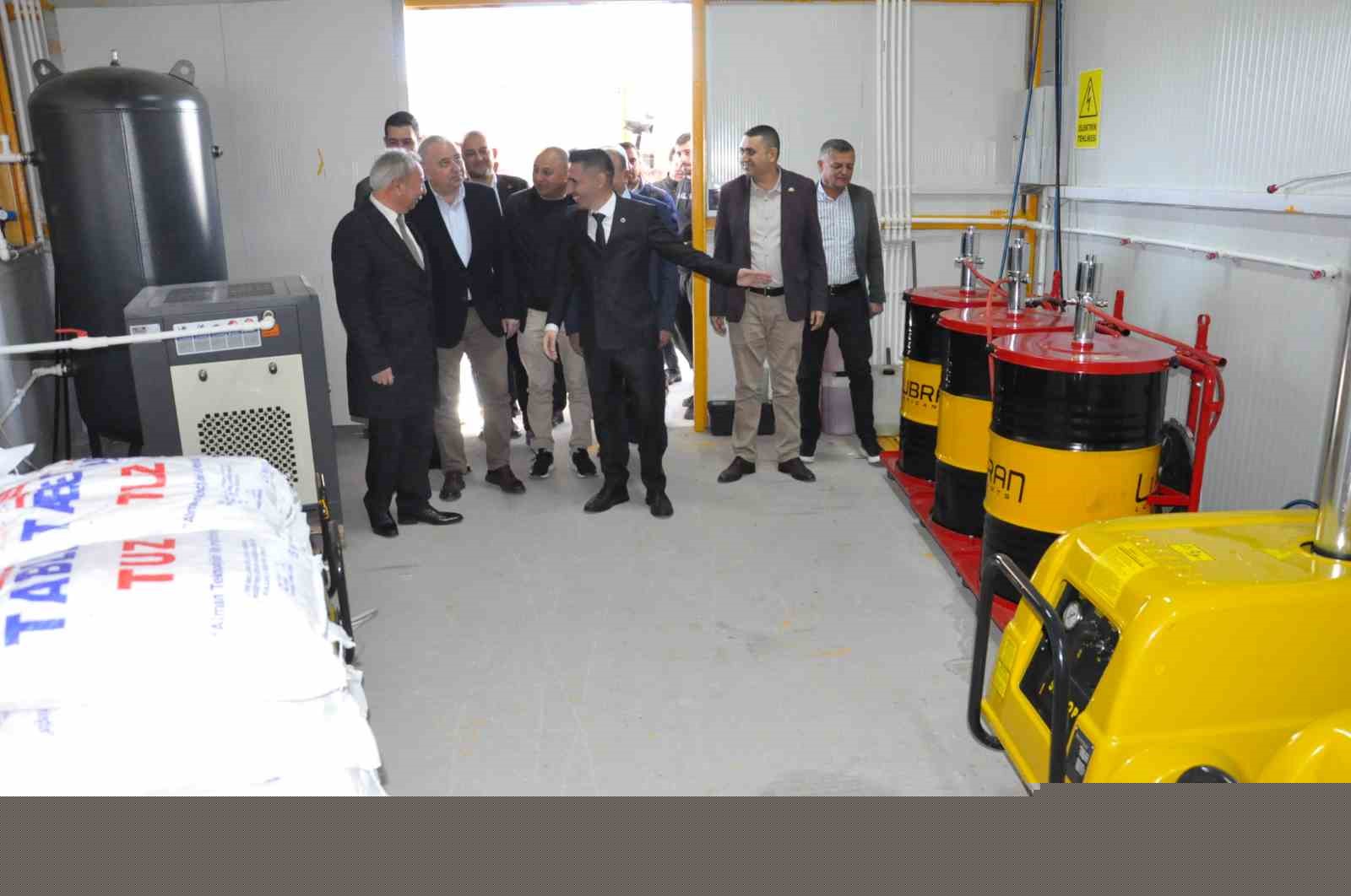 Şoförler ve Otomobilciler Odası’ndan Salihli’ye örnek tesis
