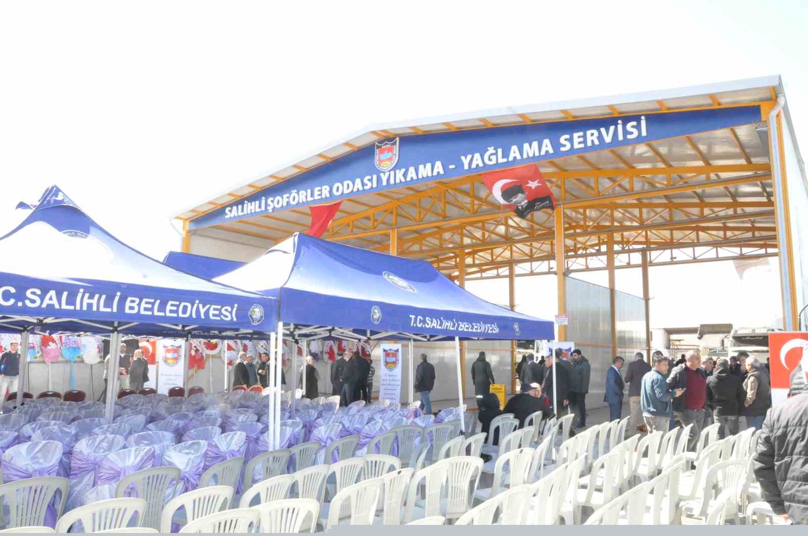 Şoförler ve Otomobilciler Odası’ndan Salihli’ye örnek tesis
