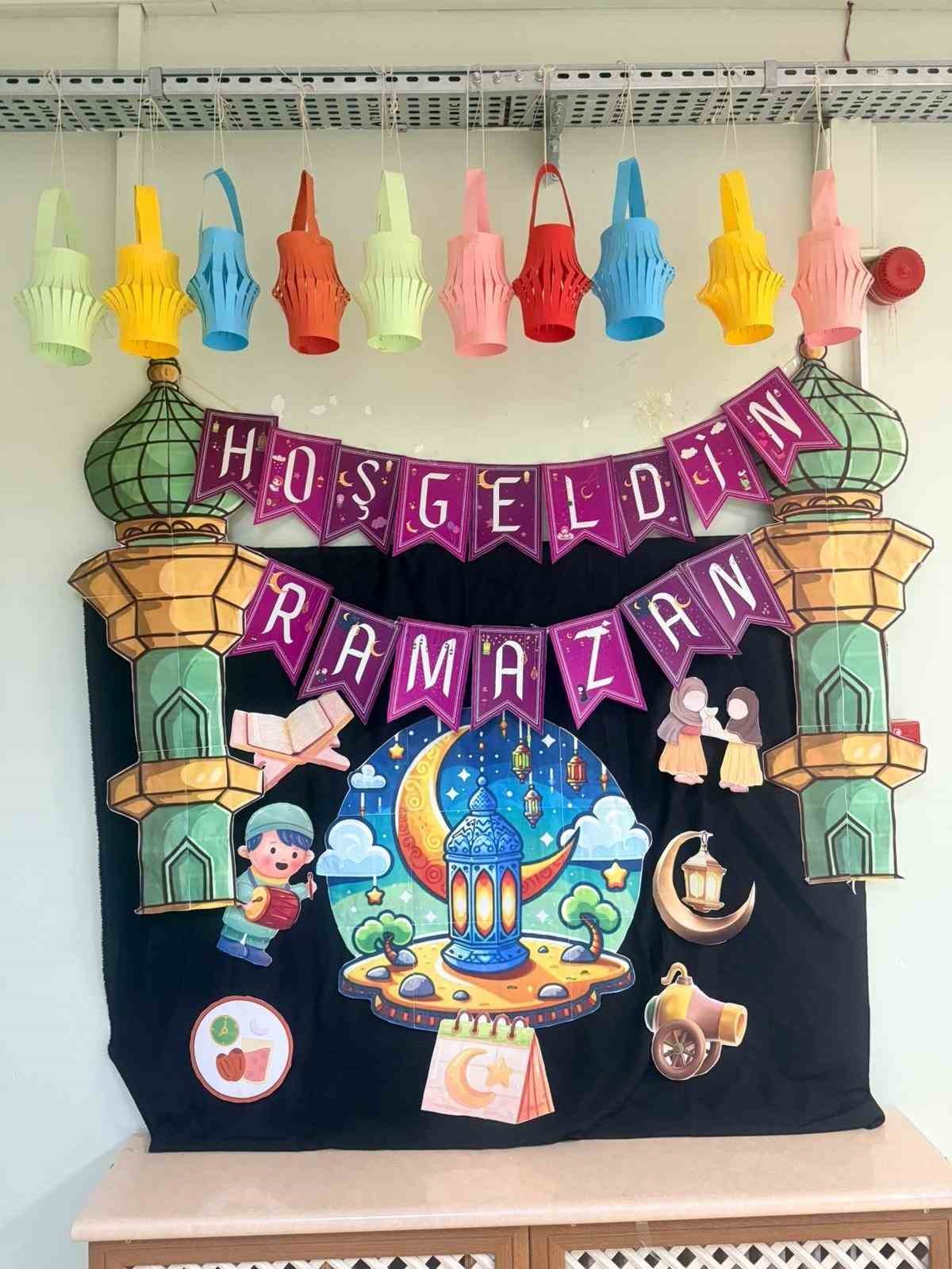 Sofular Ortaokulu’nda Ramazan sevinci programı
