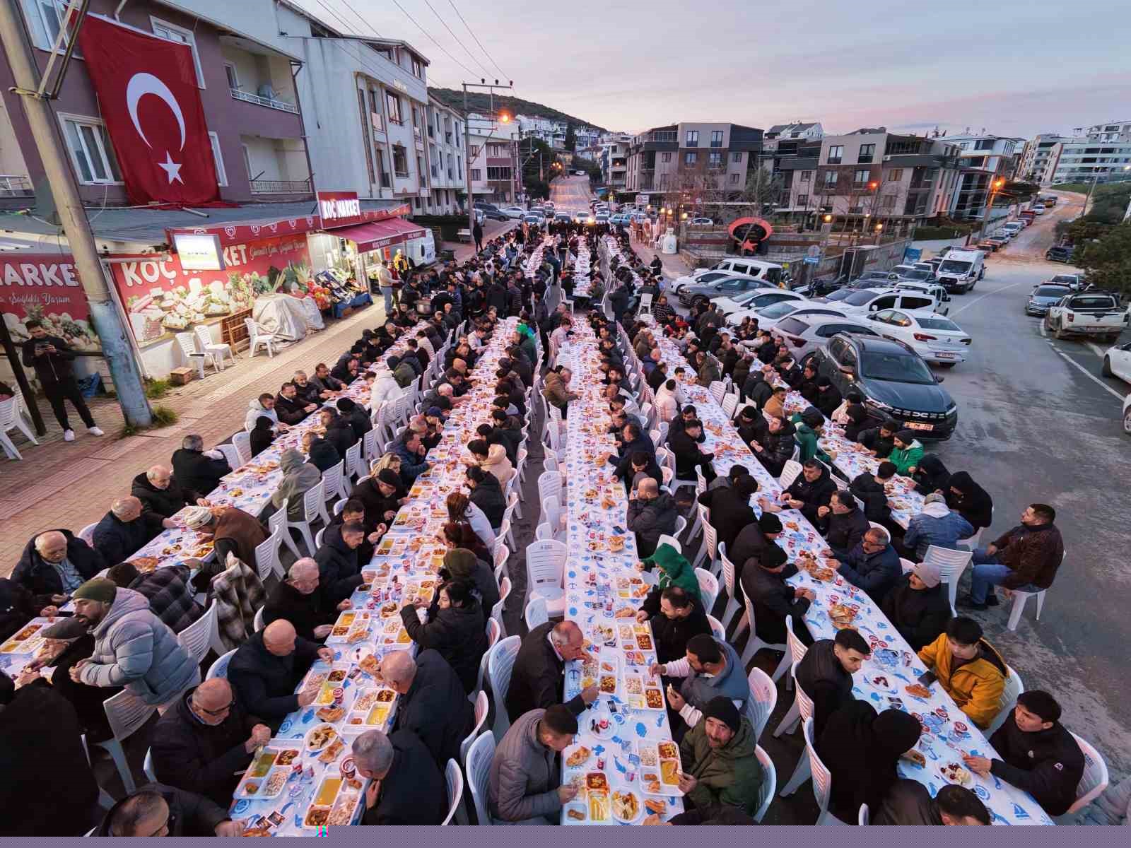 Soğuk hava geleneğe engel olmadı
