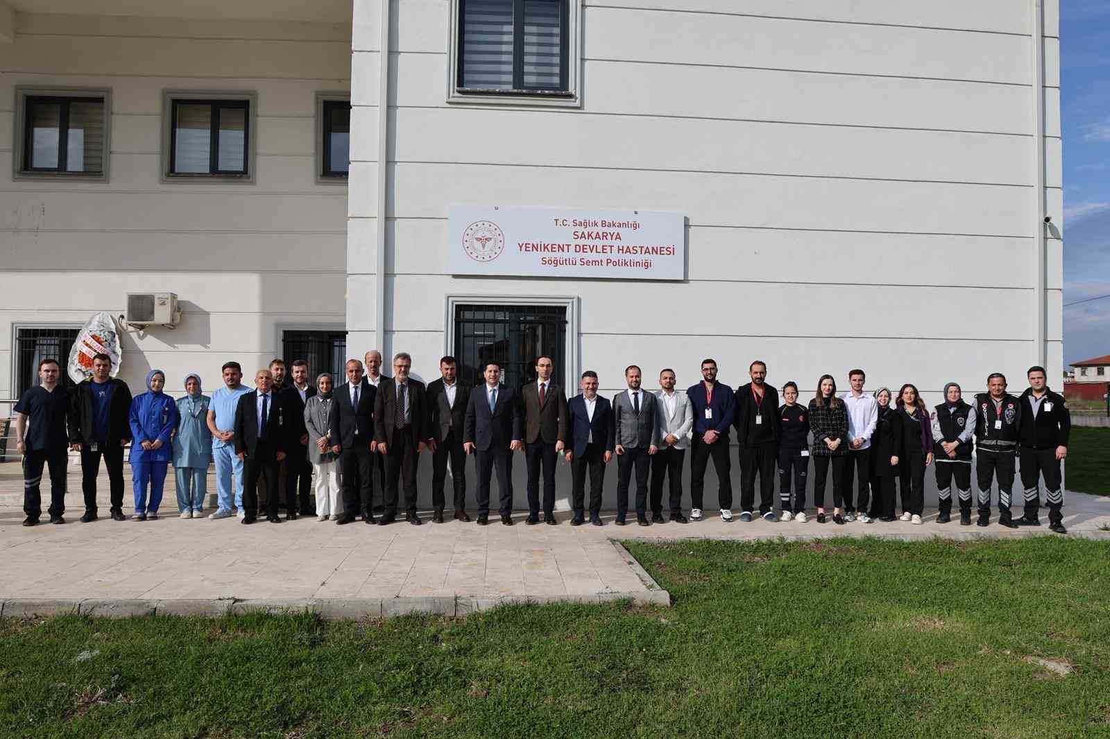 Söğütlü’de semt polikliniği hizmet vermeye başladı
