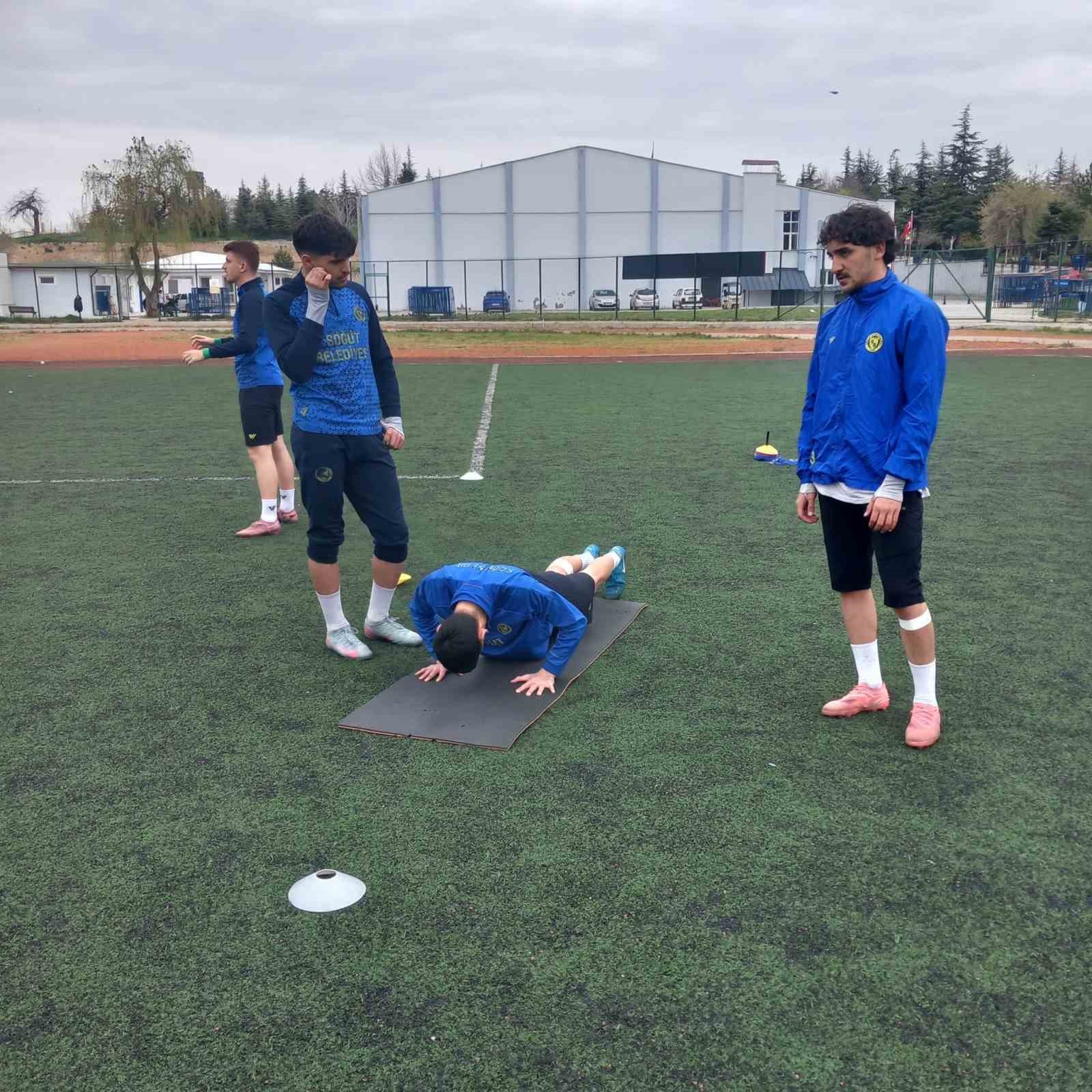 Söğütspor zorlu maçın hazırlıkları tamamlandı
