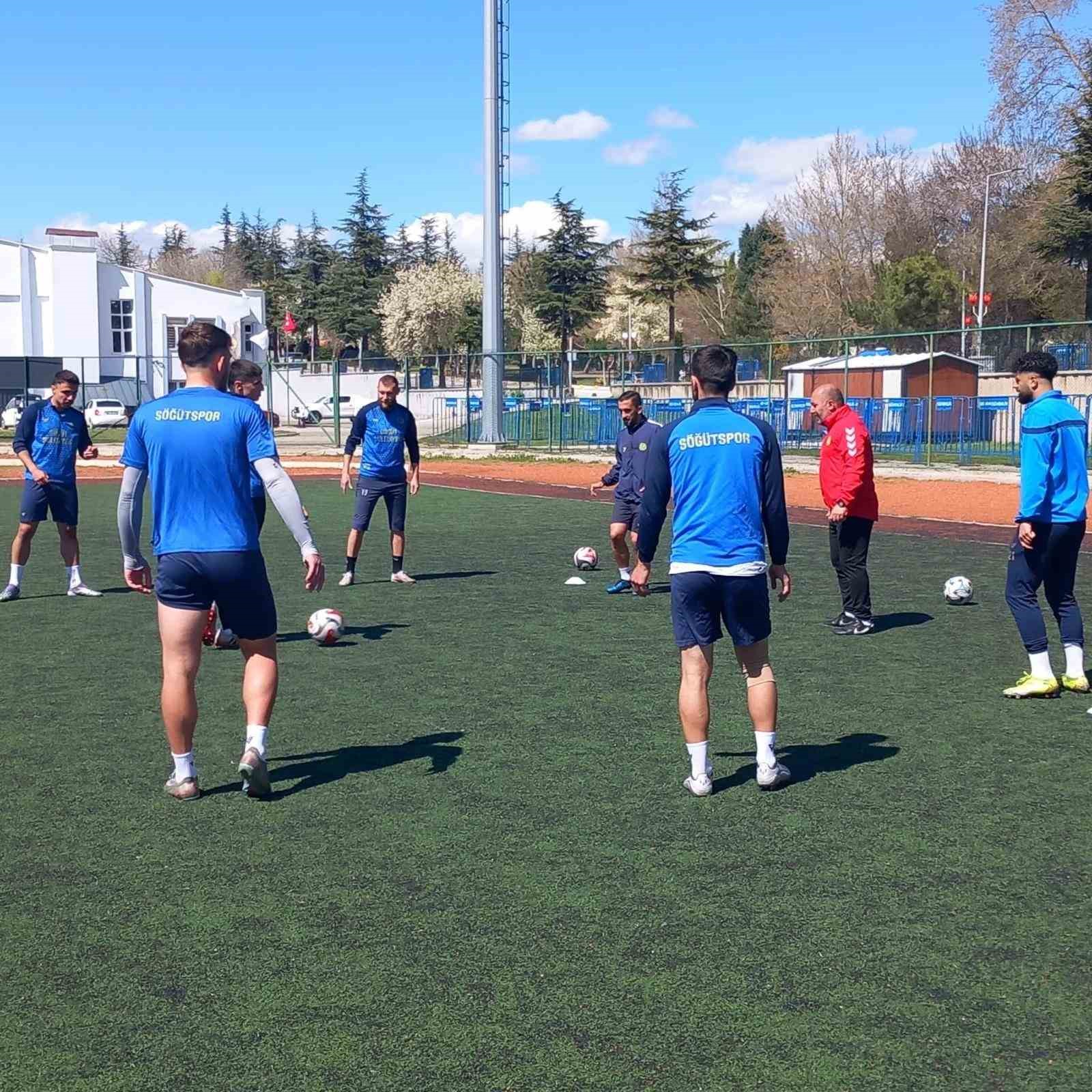 Söğütspor zorlu maçın hazırlıklarını tamamladı
