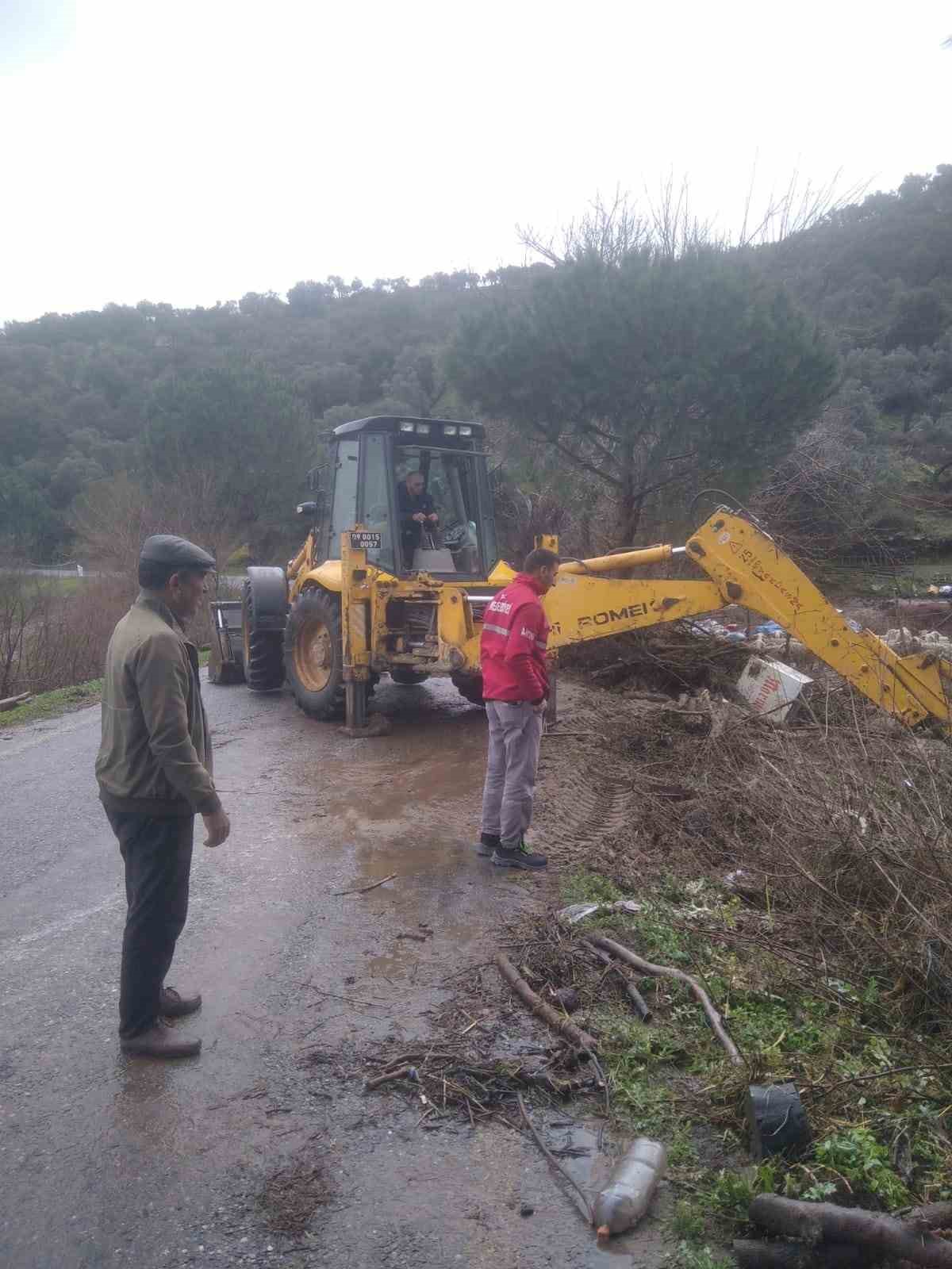 Söke’de belediye ekipleri seferber oldu

