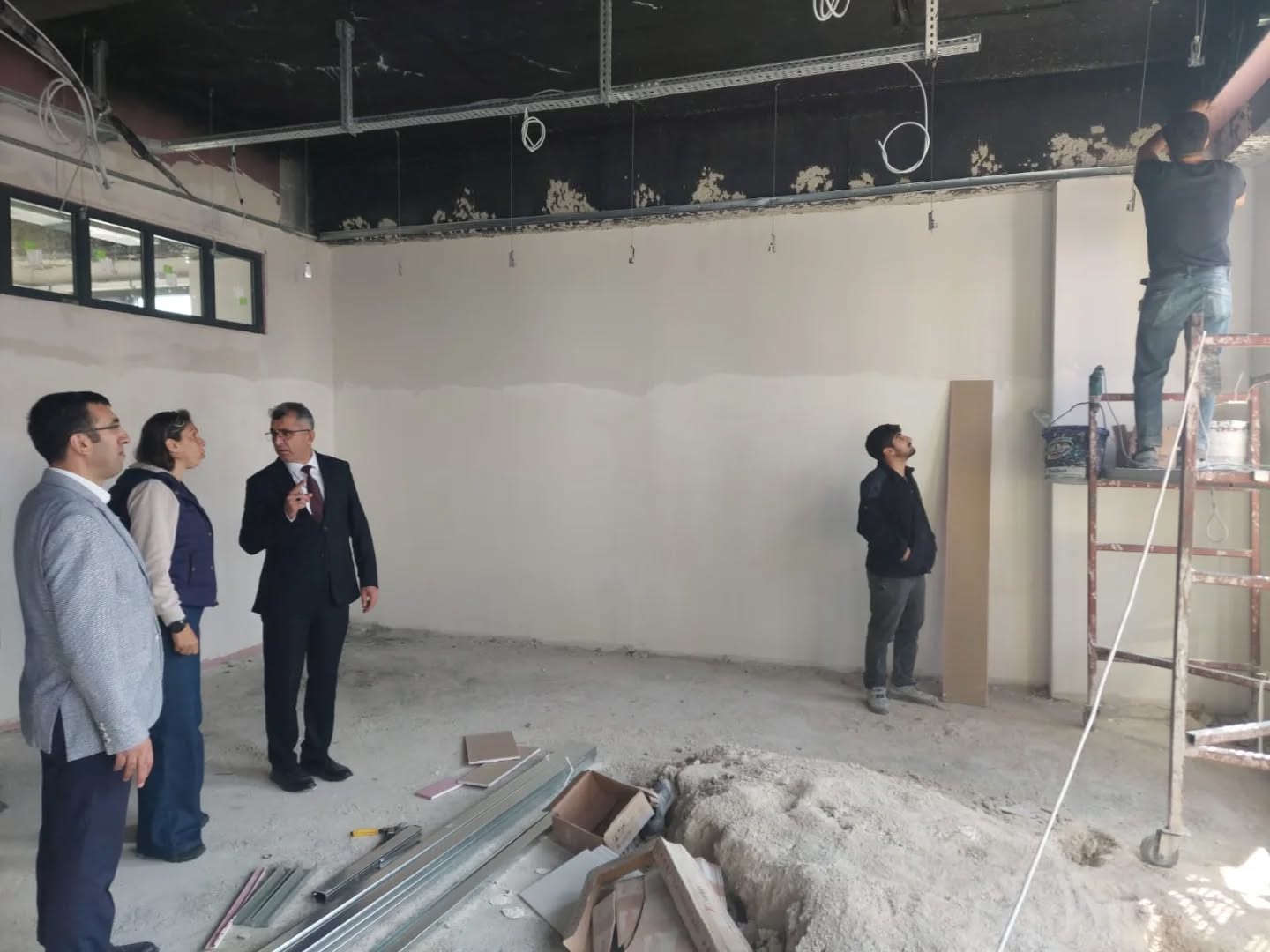 Söke’de eğitim yatırımları yerinde incelendi
