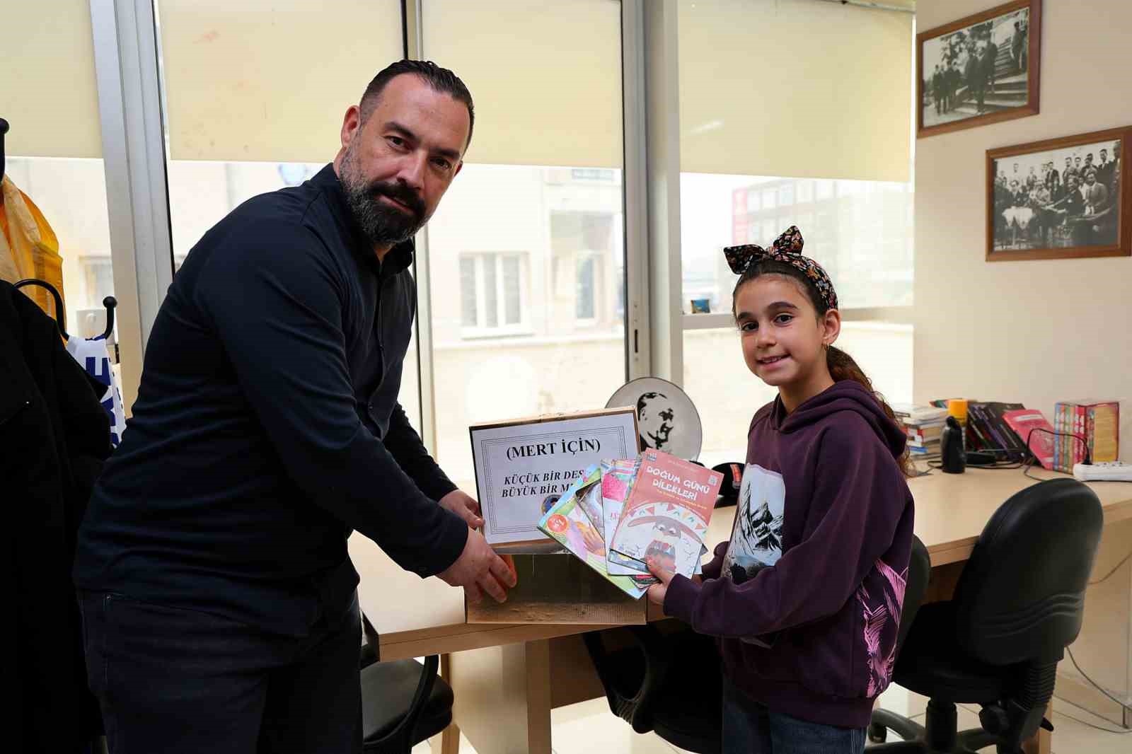 Söke’de minik yürekten dayanışma örneği
