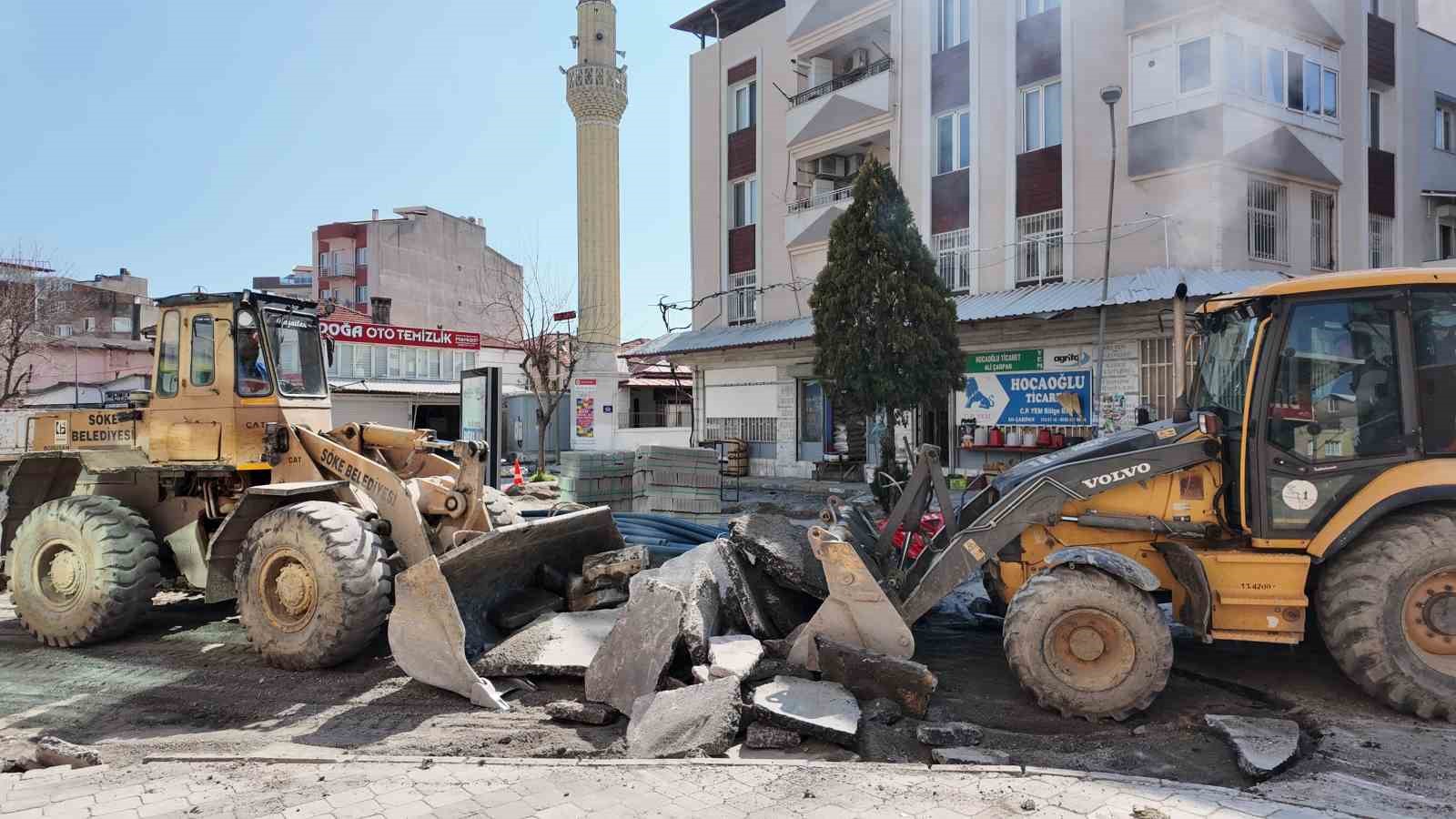 Söke’de Yol Yenileme Hamlesi Başladı
