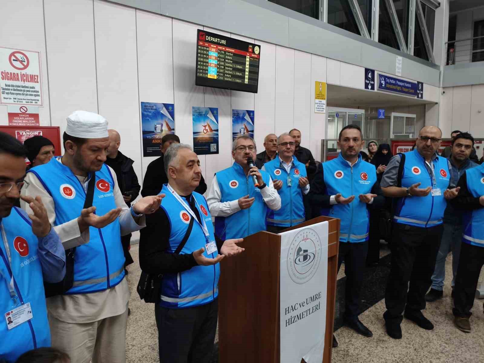 Son hacı kafilesi de yola çıktı
