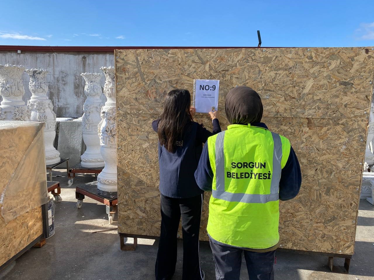 Sorgun Belediyesi Sanat Atölyesi dünya pazarına açıldı: İlk ihracat Bosna Hersek’e
