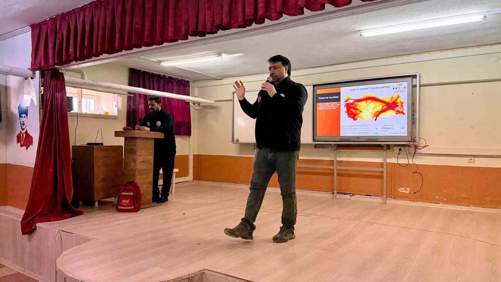 Sorgun’da Deprem Haftası kapsamında farkındalık seferberliği
