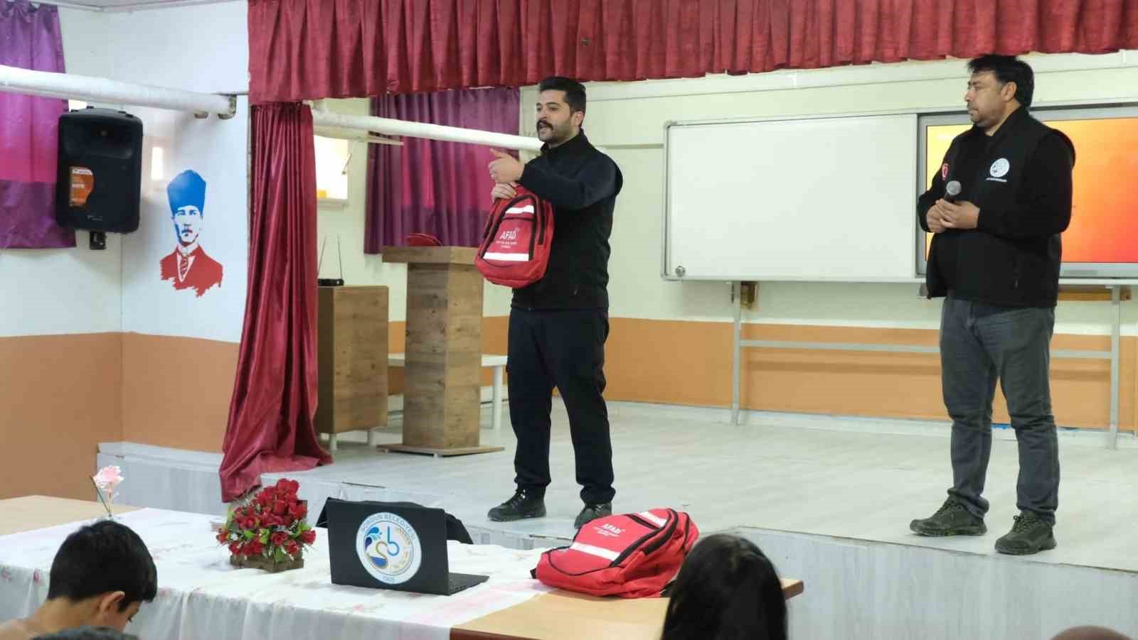 Sorgun’da Deprem Haftası kapsamında farkındalık seferberliği
