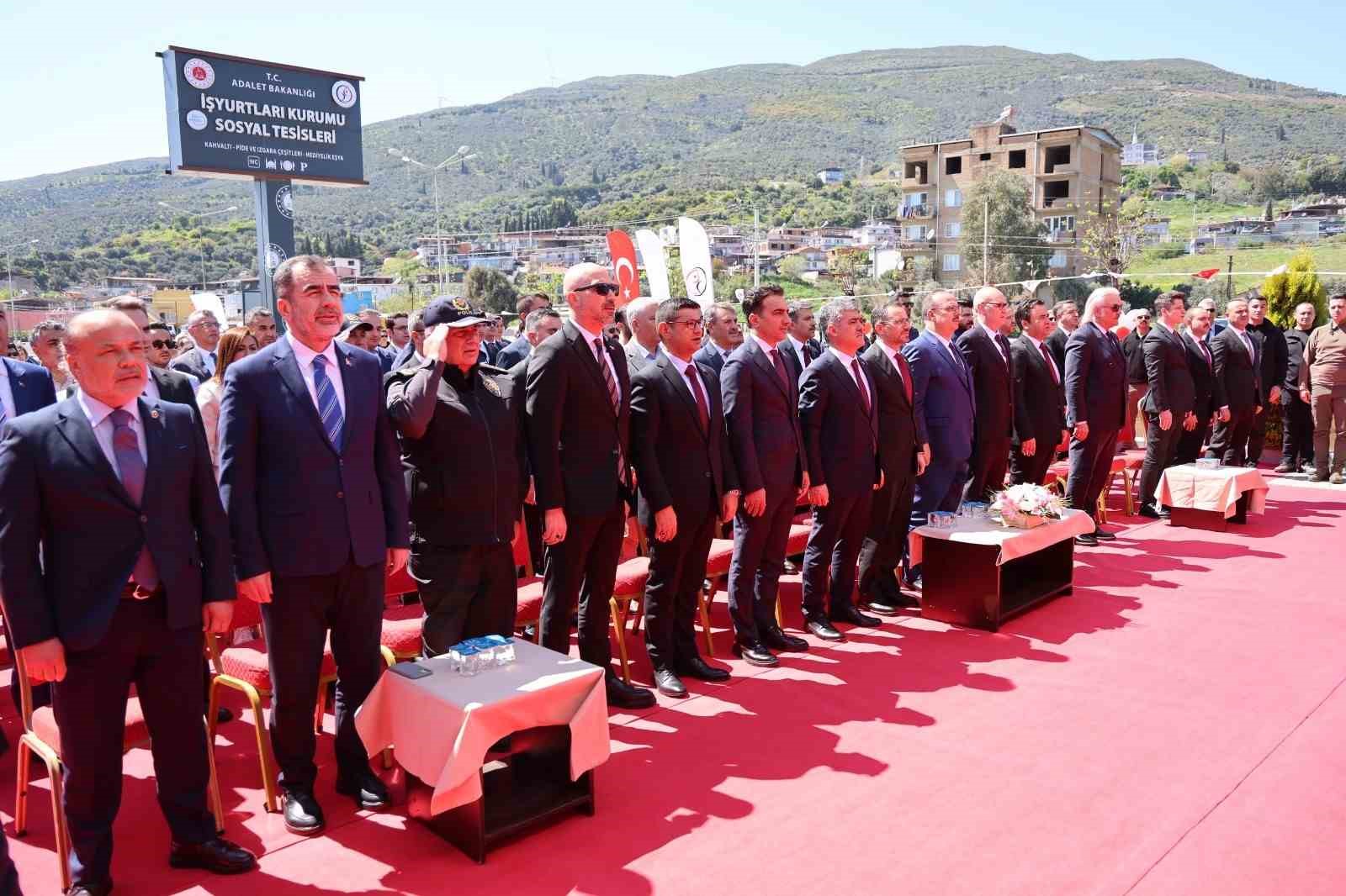Sosyal Tesise dönüşen Söke Eski Cezaevi restoran ve satış ofisi törenle açıldı
