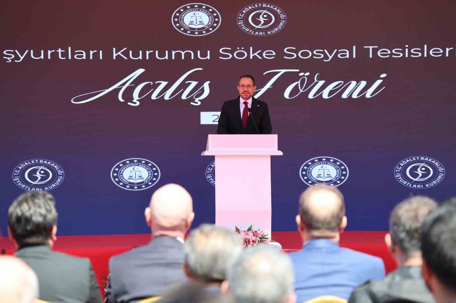 Sosyal Tesise dönüşen Söke Eski Cezaevi restoran ve satış ofisi törenle açıldı
