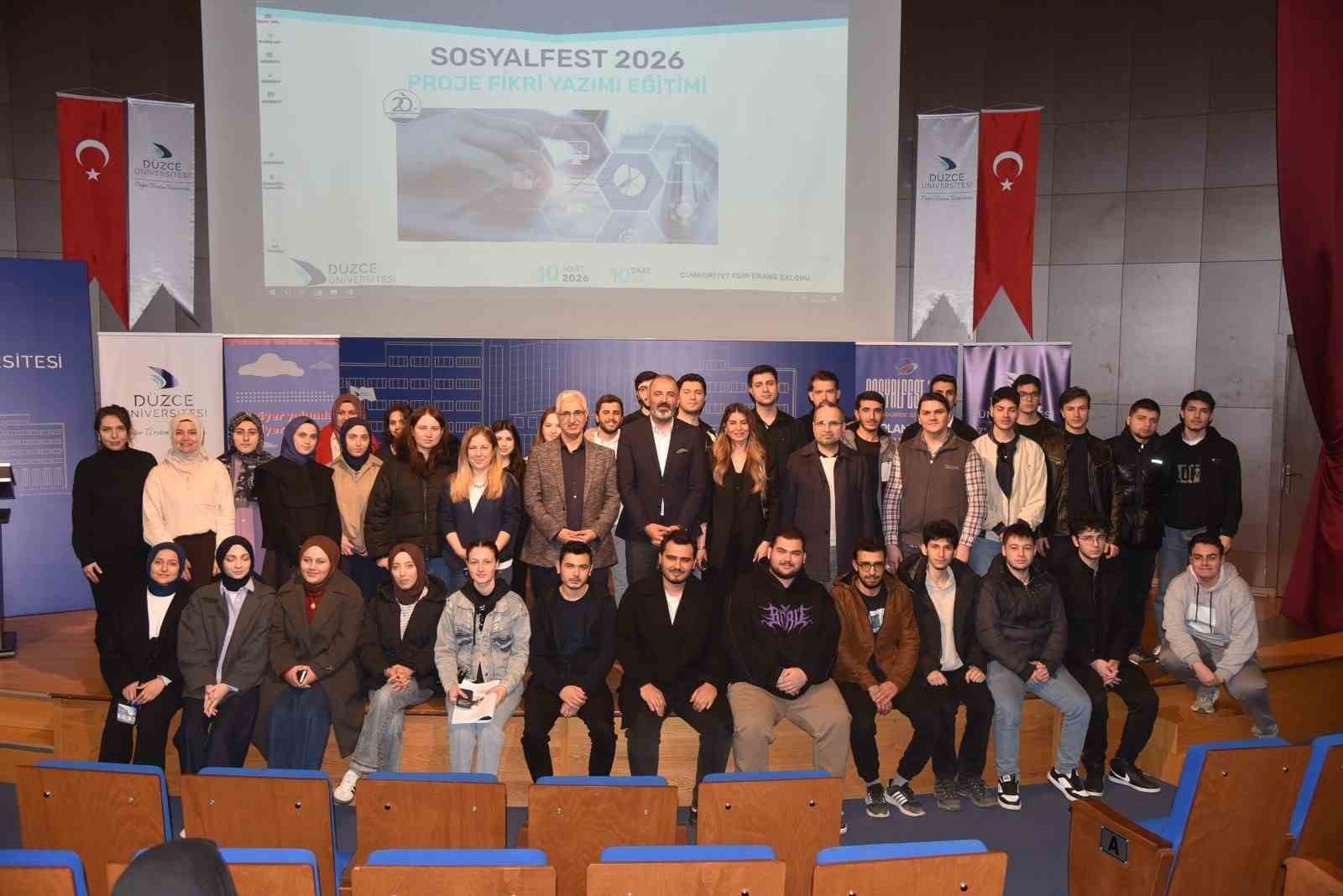 SOSYALFEST 2026 proje fikri yazma eğitimi başarıyla gerçekleştirildi
SOSYALFEST 2026 proje fikri yazma eğitimi başarıyla gerçekleştirildi