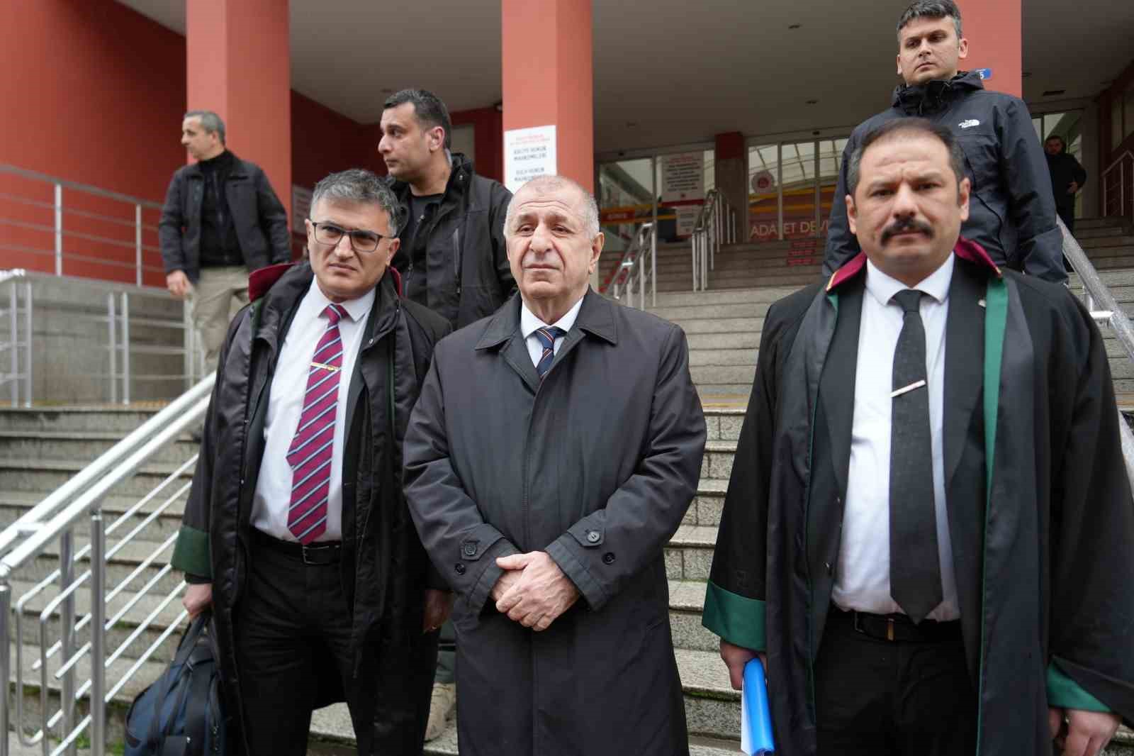 "Soysuz" tartışması yargıya taşındı: Ümit Özdağ mahkeme karşısına çıktı
