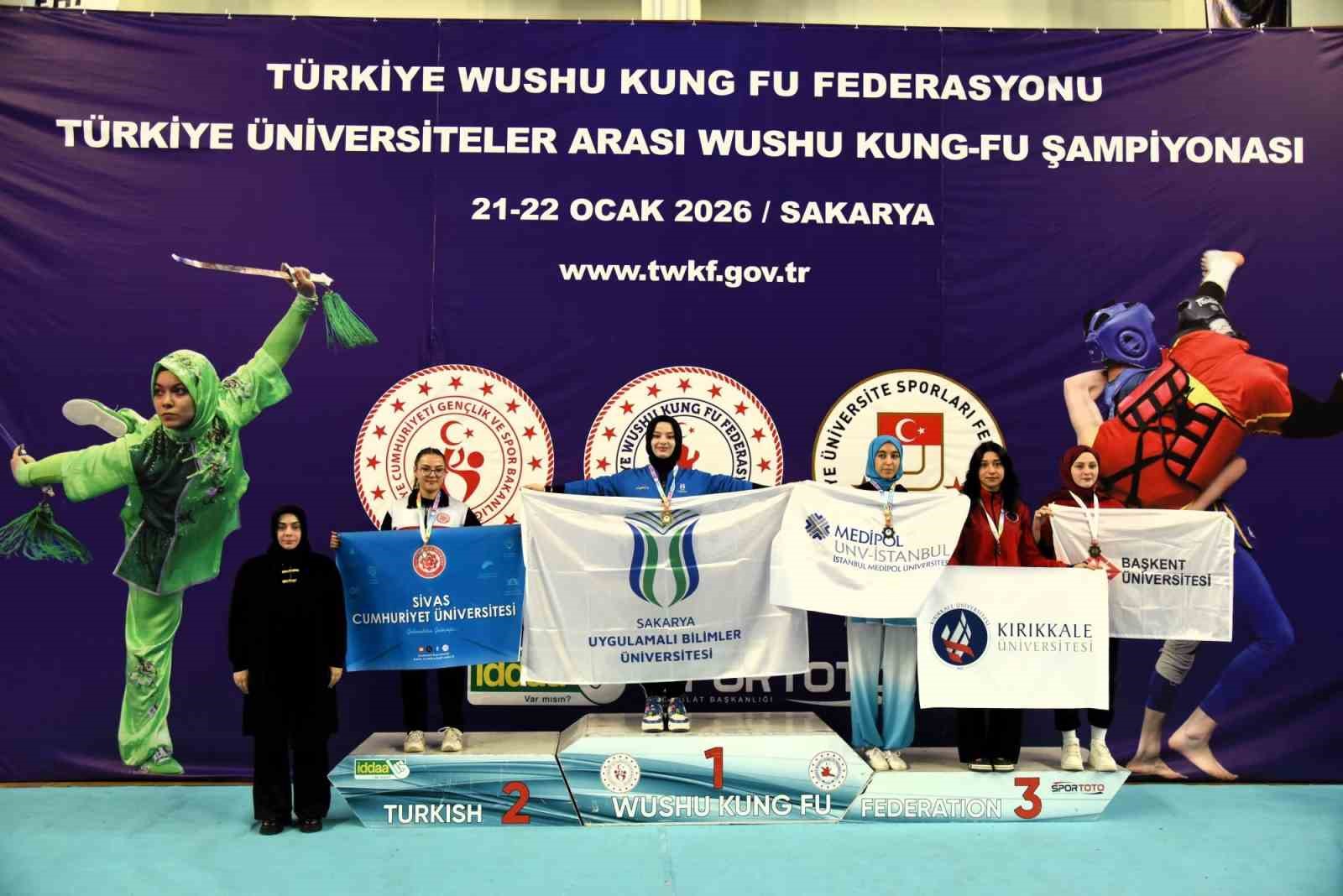 SUBÜ Wushu’da Türkiye şampiyonu oldu
SUBÜ Wushu’da Türkiye şampiyonu oldu