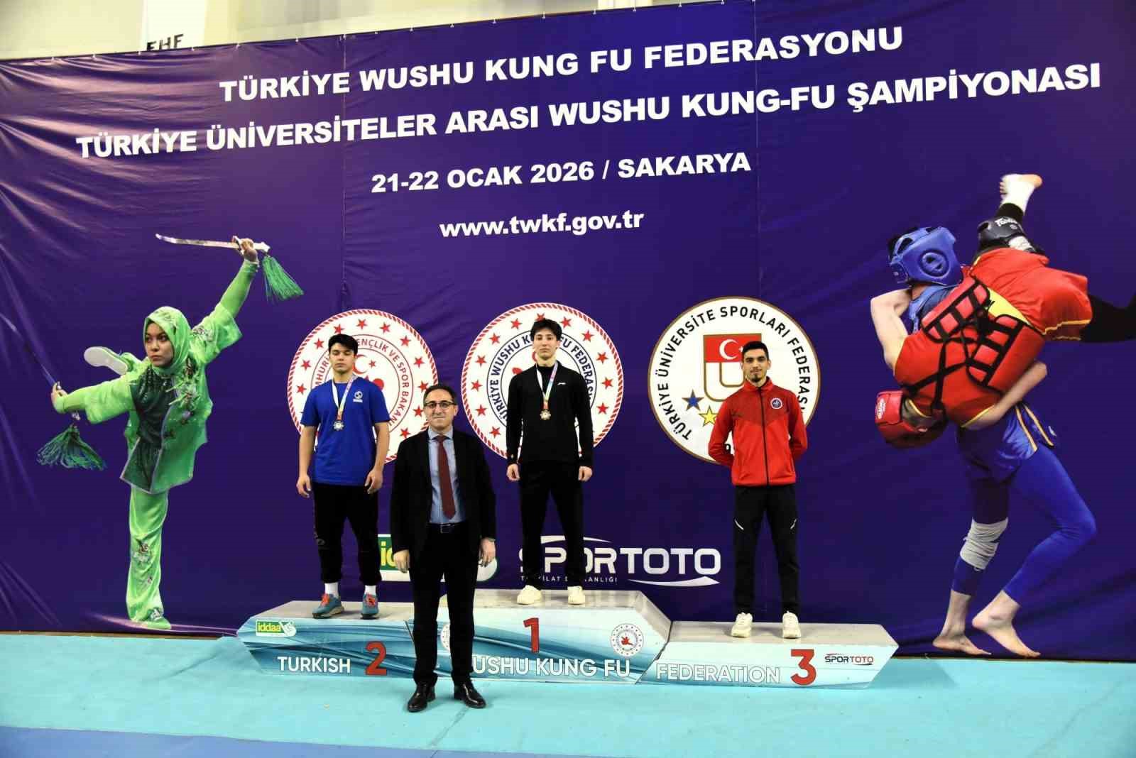 SUBÜ Wushu’da Türkiye şampiyonu oldu
SUBÜ Wushu’da Türkiye şampiyonu oldu