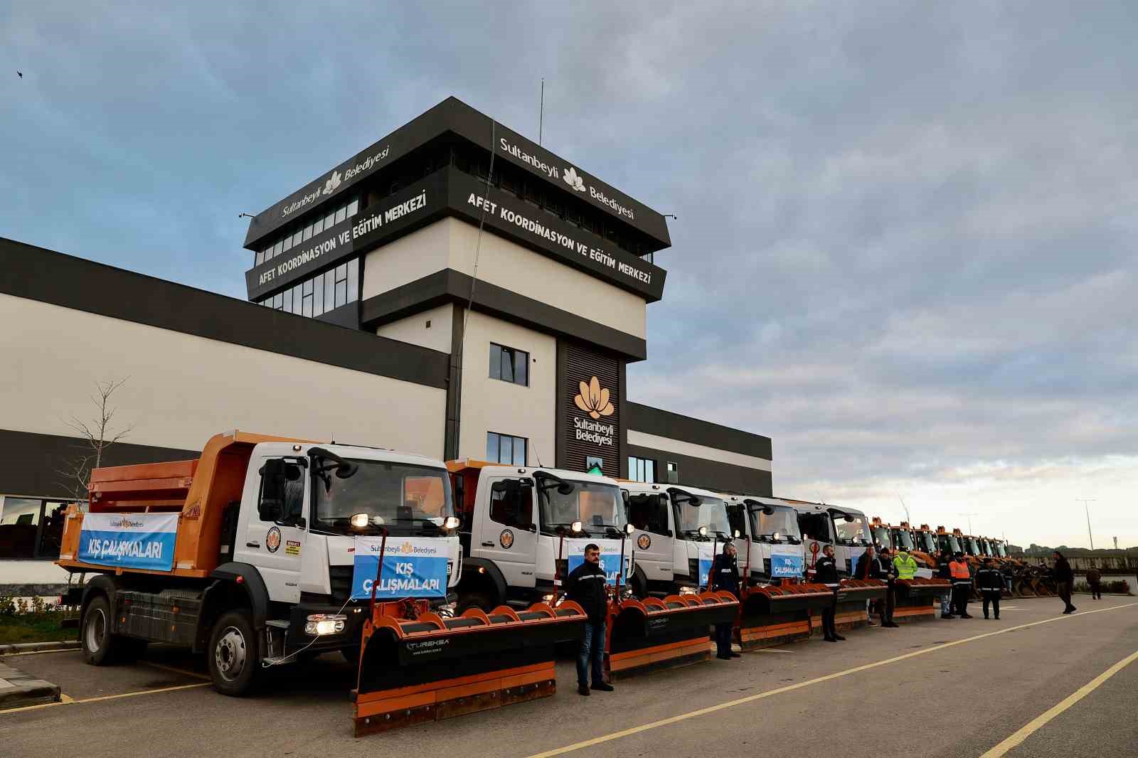 Sultanbeyli Belediyesi kışa hazır
