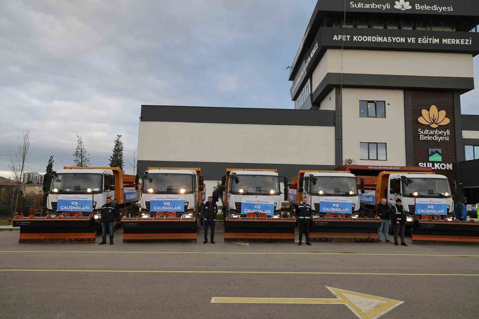 Sultanbeyli Belediyesi kışa hazır
