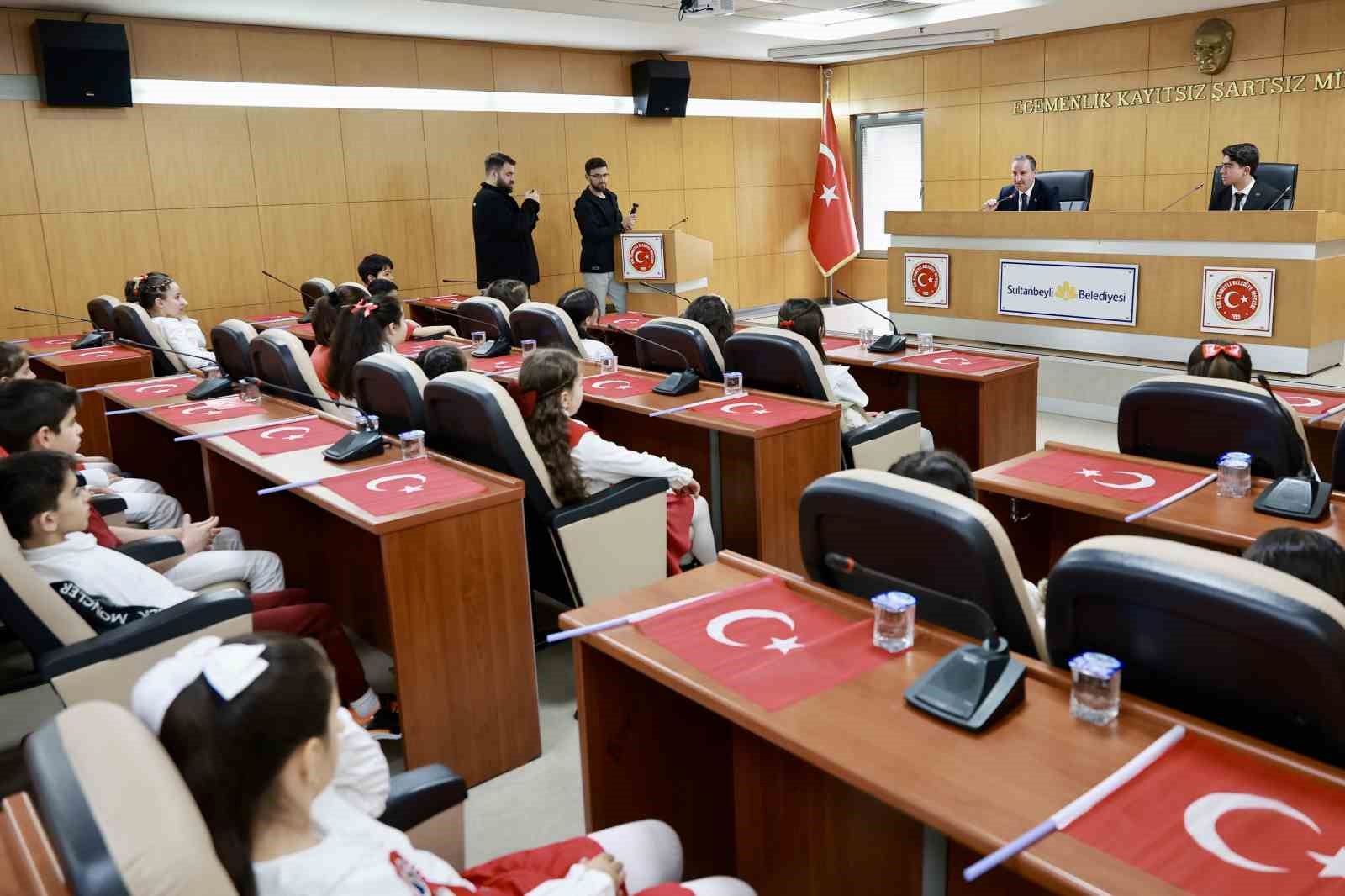 Sultanbeyli meclisi çocuklarda
