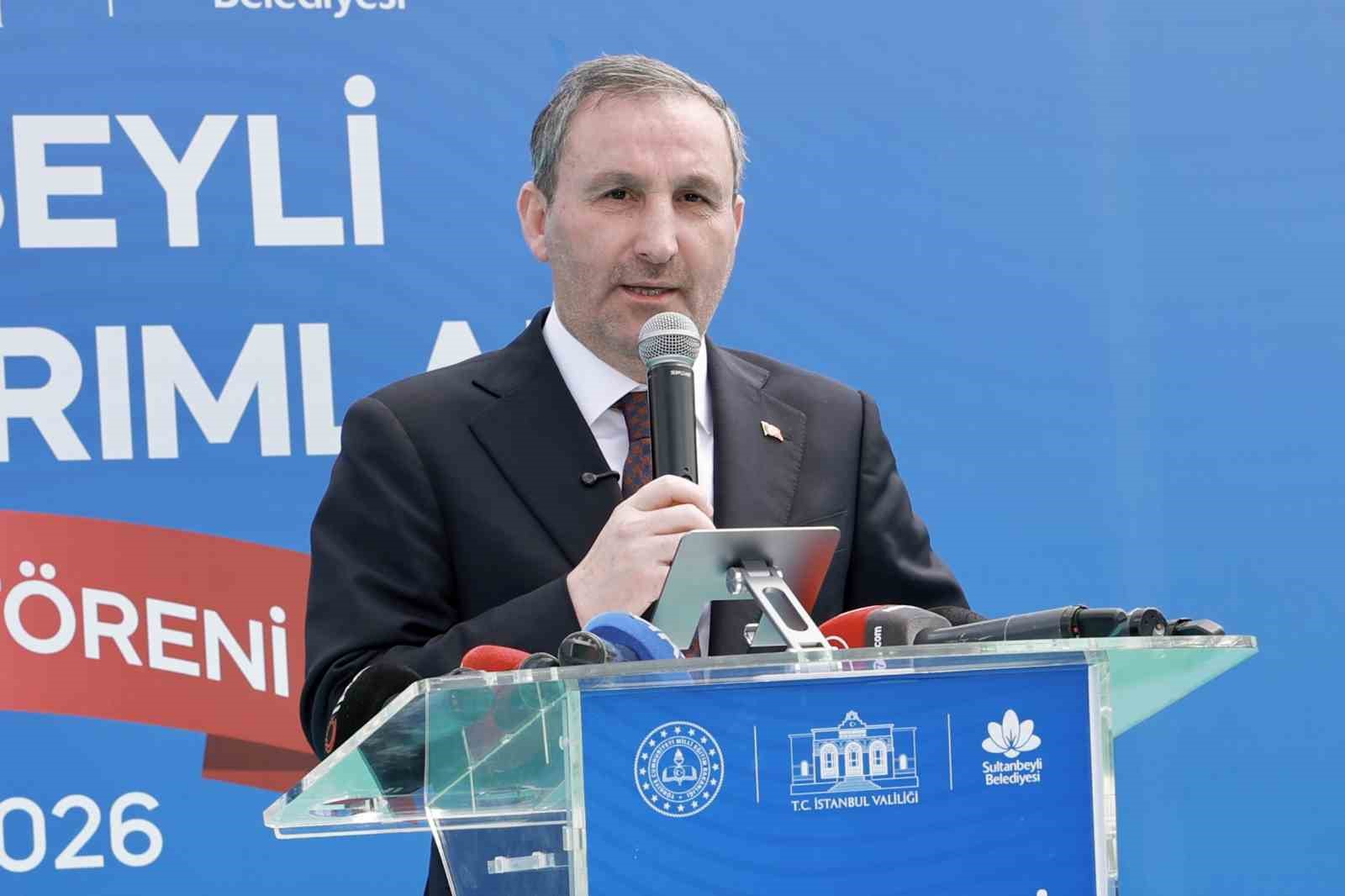 Sultanbeyli’de 3 yeni okulun temeli atıldı
