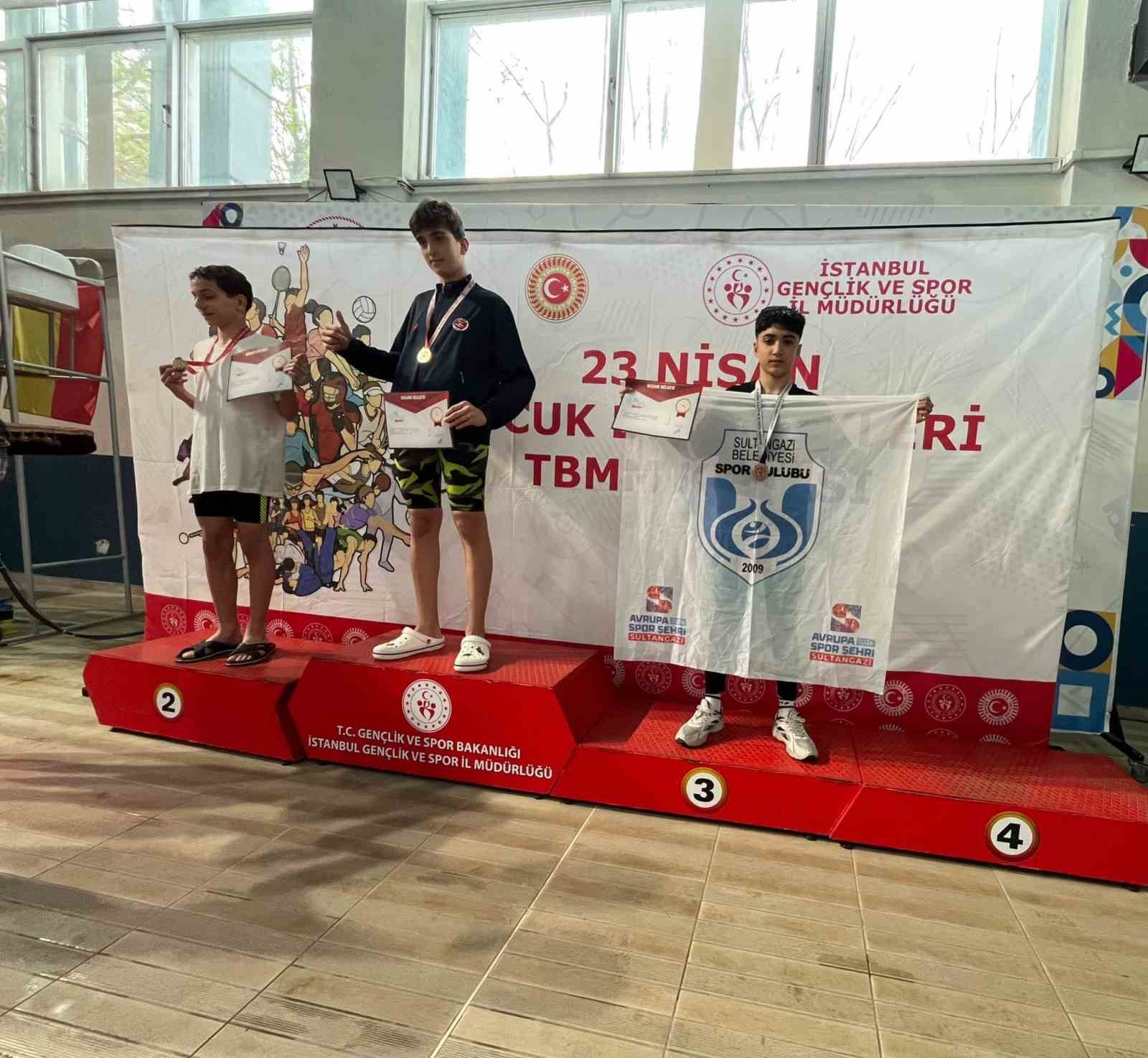 Sultangazi Belediyesi Spor Kulübü, 5 madalya ile tarihinde bir ilki yaşadı
