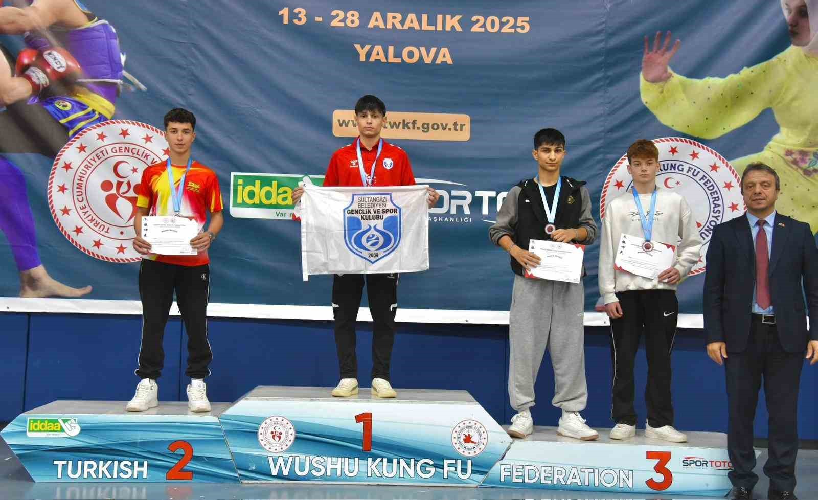 Sultangazili sporcular Türkiye Şampiyonası’nda 18 madalya kazandı
