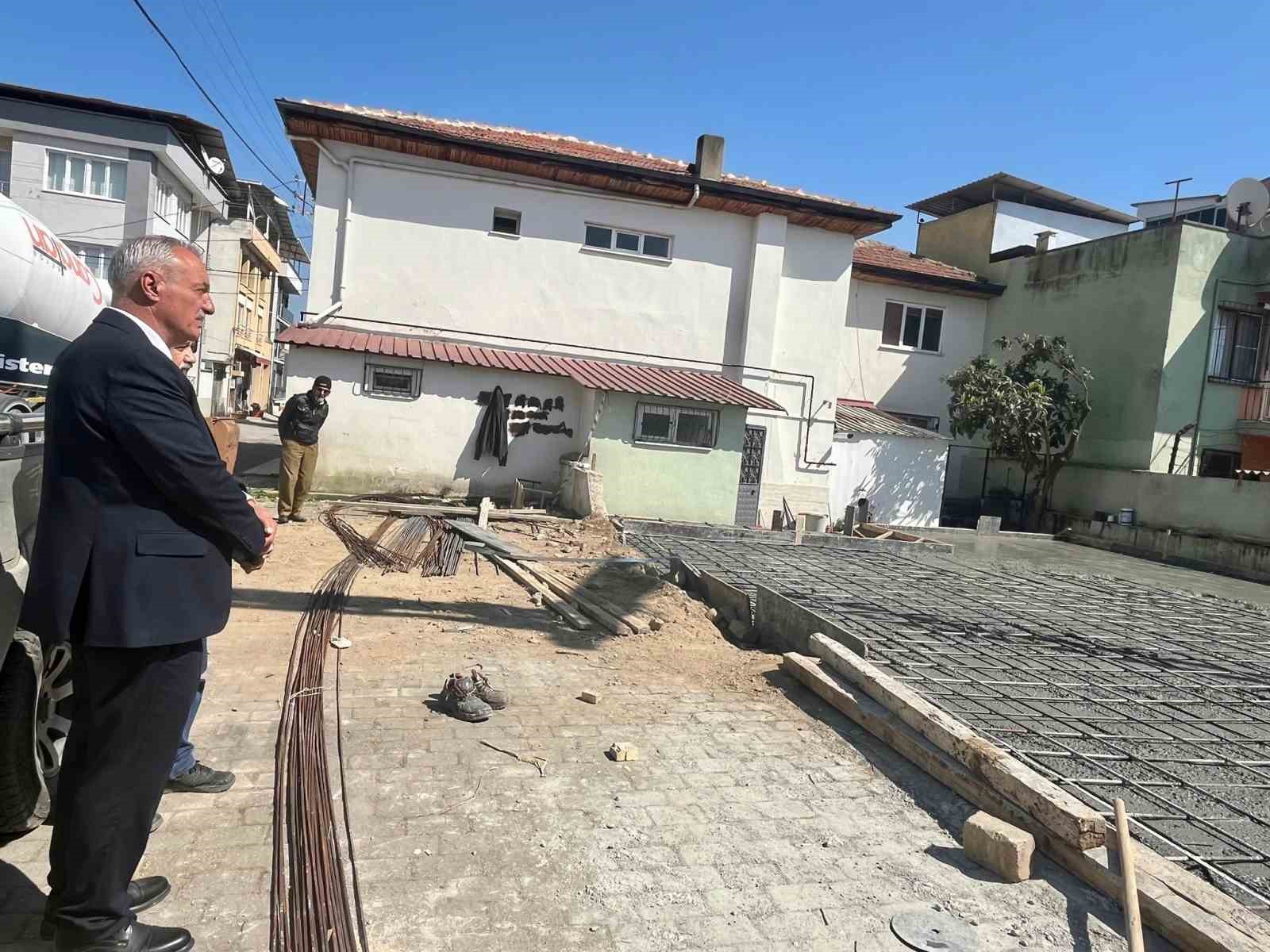 Sultanhisar’da Acil Sağlık İstasyonu binasının temeli atıldı
