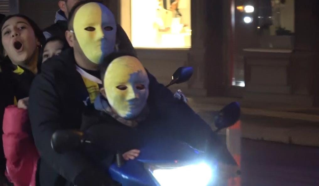 Süper Kupa zaferini Kilis’te motosikletlerle şehir turu atarak kutladılar
