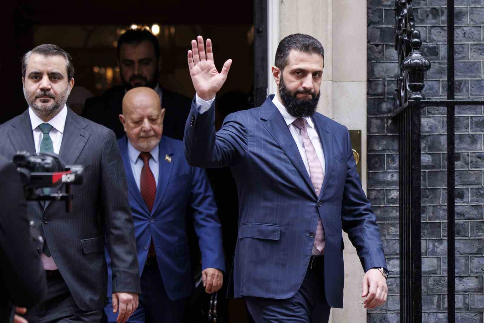 Suriye Devlet Başkanı eş-Şara’dan İngiltere’ye ilk resmi ziyaret
