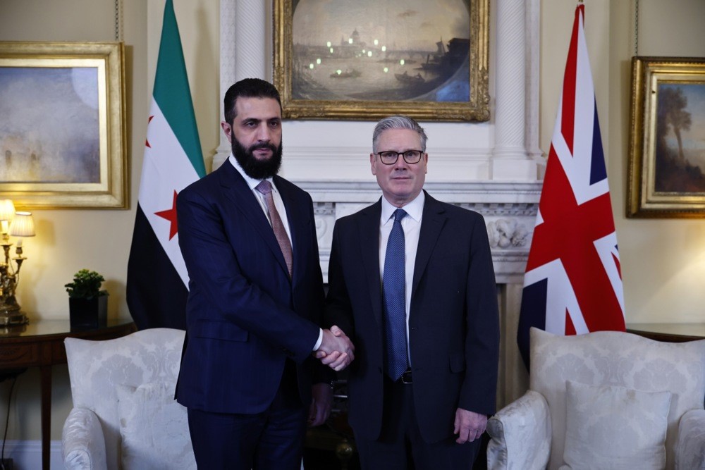 Suriye Devlet Başkanı eş-Şara’dan İngiltere’ye ilk resmi ziyaret
