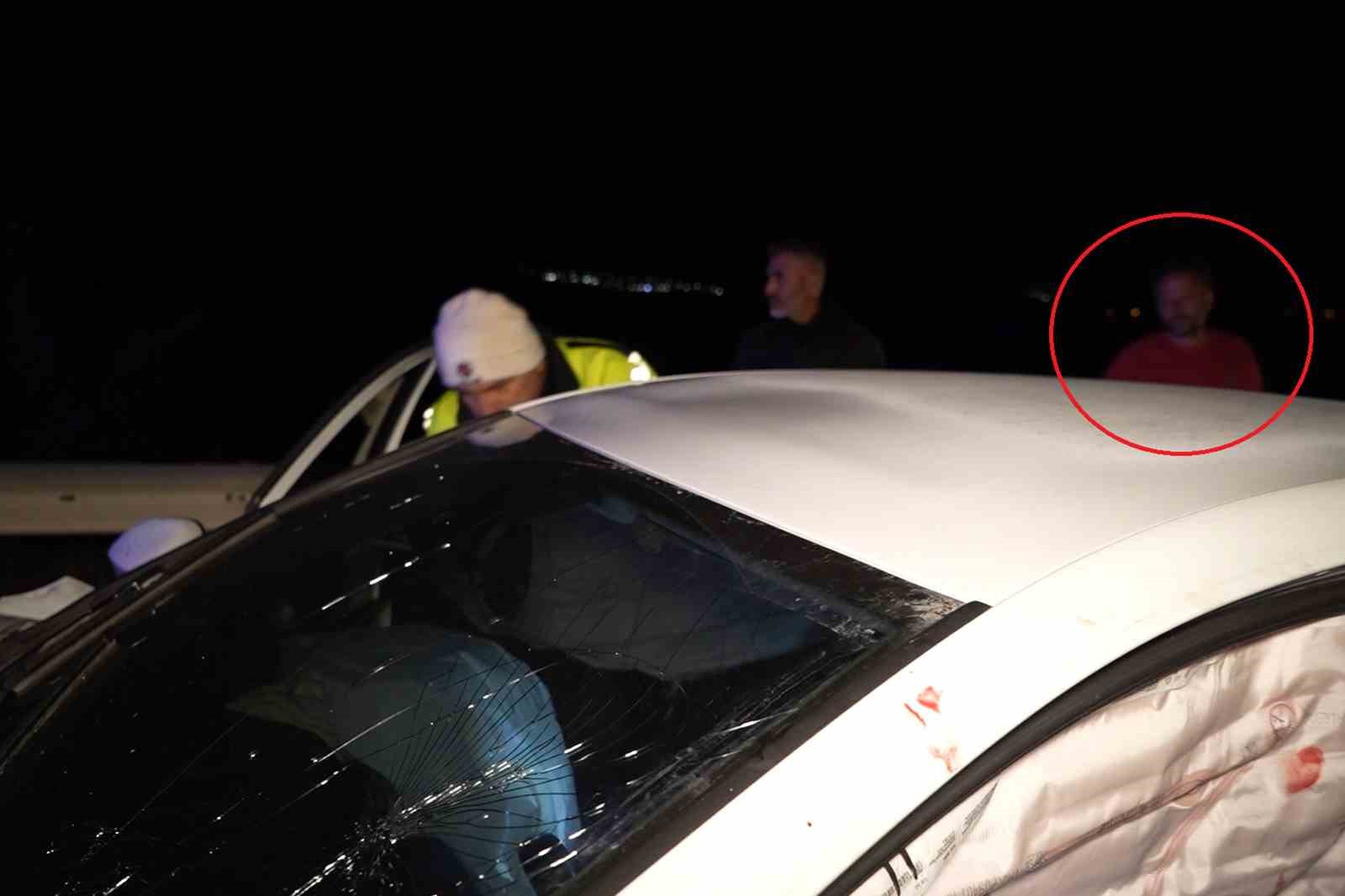 Sürücü olduğunu iddia etti ama polis ikna olmadı: Kan izleri gerçeği ortaya çıkardı
