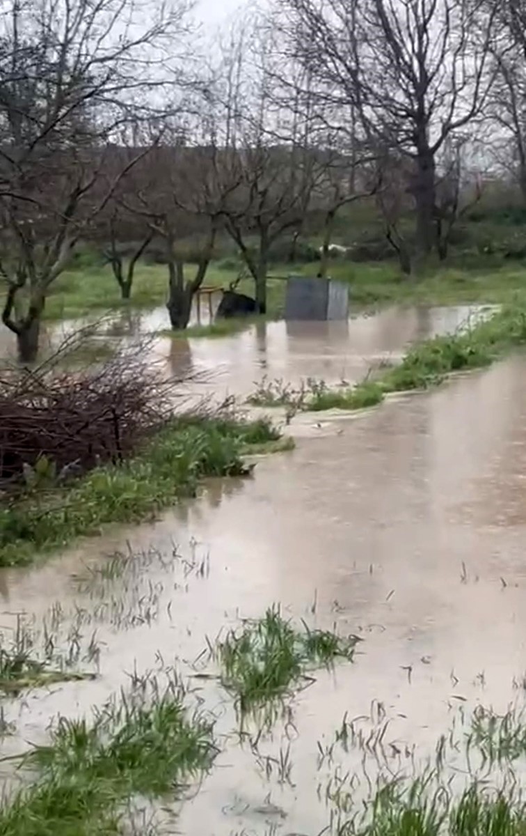 Susurluk Çayı’nda sular yükseldi
