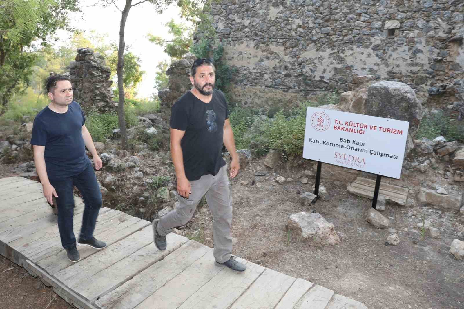 Syedra Antik kenti kazılarına uluslararası destek
