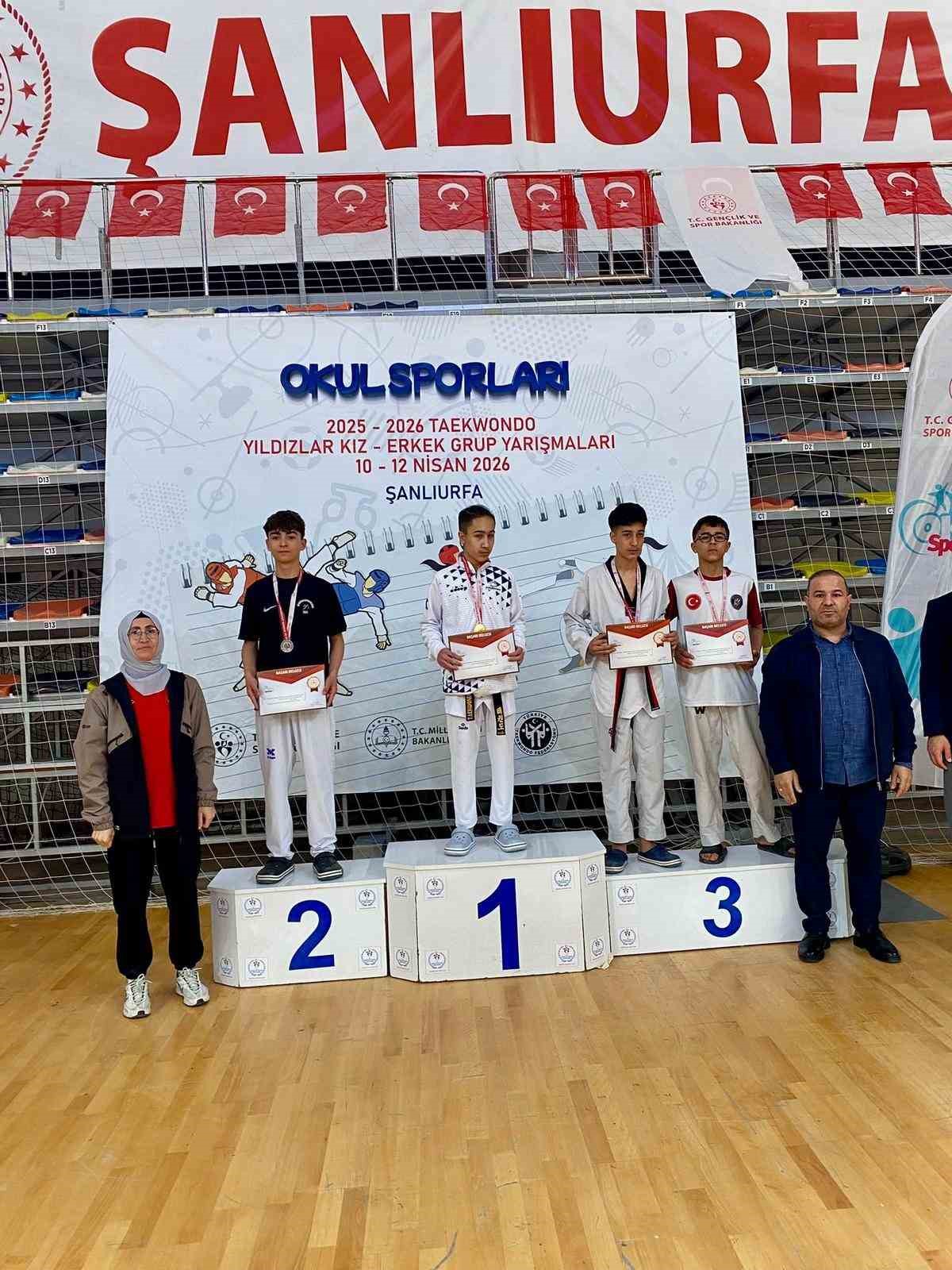 Taekwondo yarı finalinde Niğde rüzgarı
