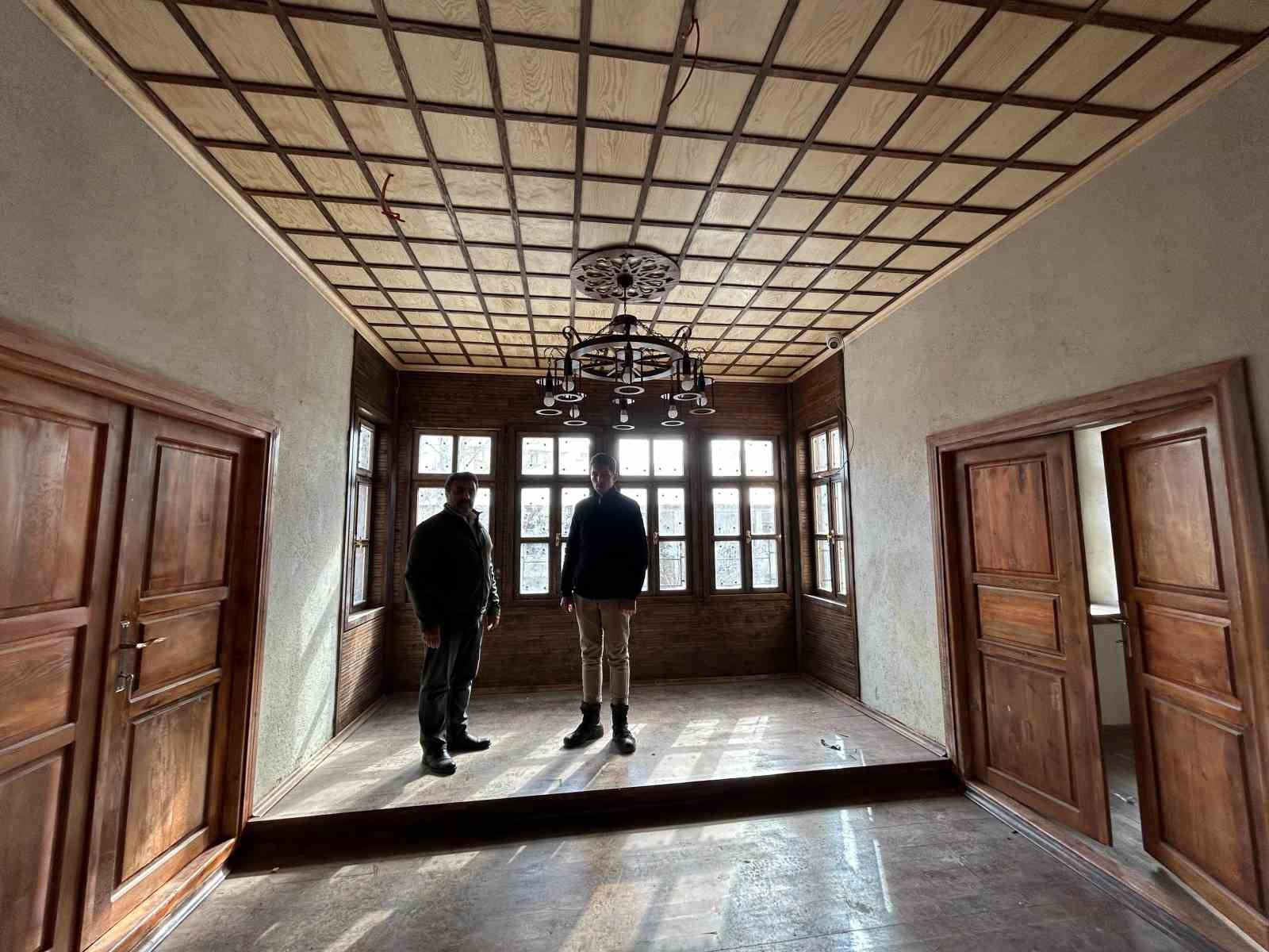 Tahir Paşa Konağı’nın yüzde 95’i tamamlandı
