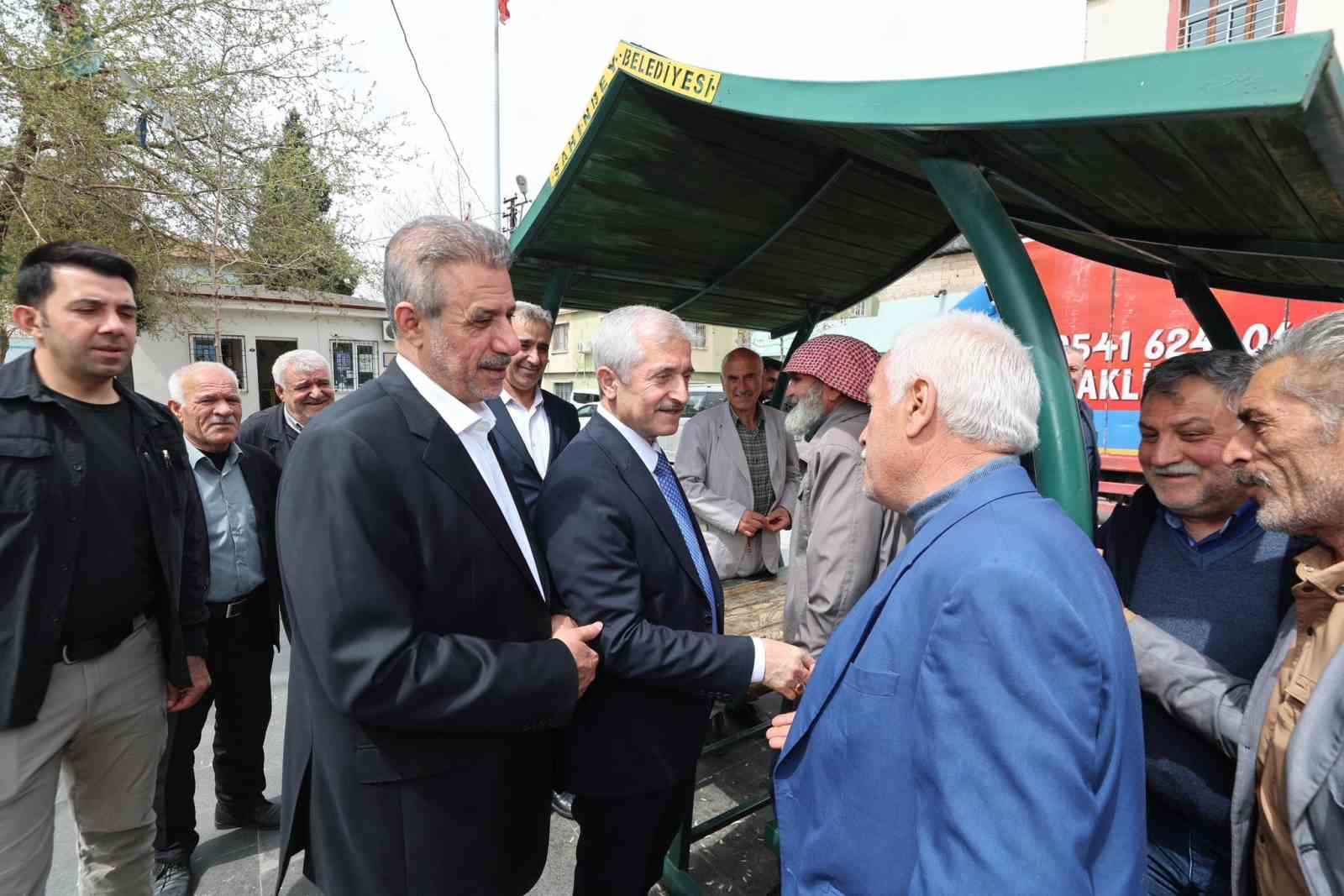 Tahmazoğlu, vatandaşlarla bir araya geldi
