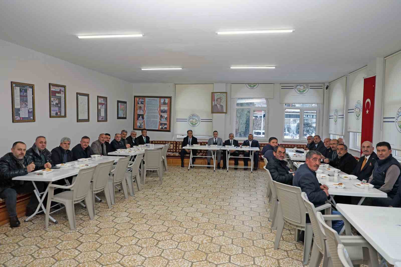 Talas’ta 7 yıllık istiaşare geleneği Reşadiye’de sürdü
