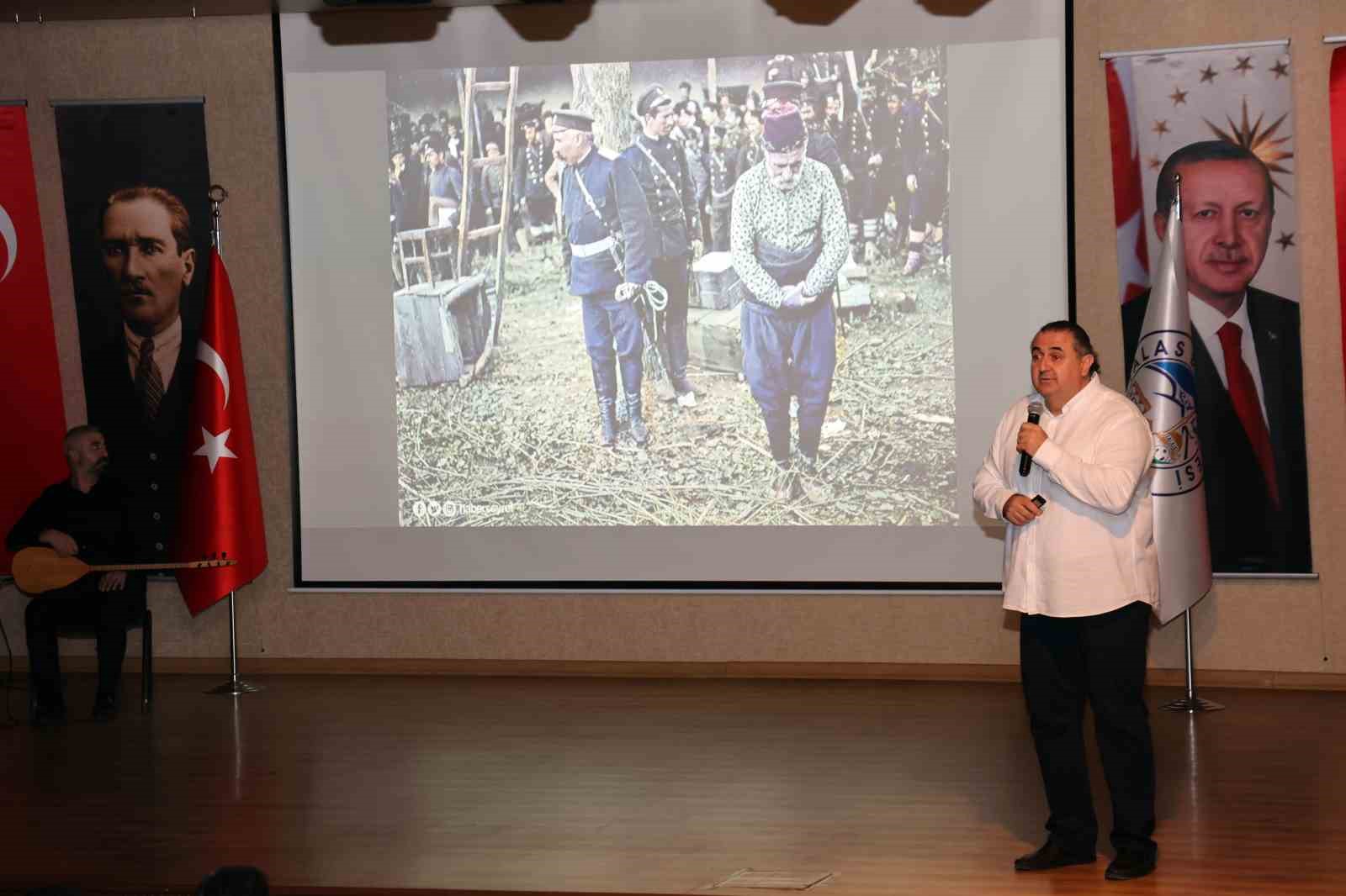 Talas’ta duygu dolu İstiklal Marşı ve Çanakkale Zaferi Anma Programı
