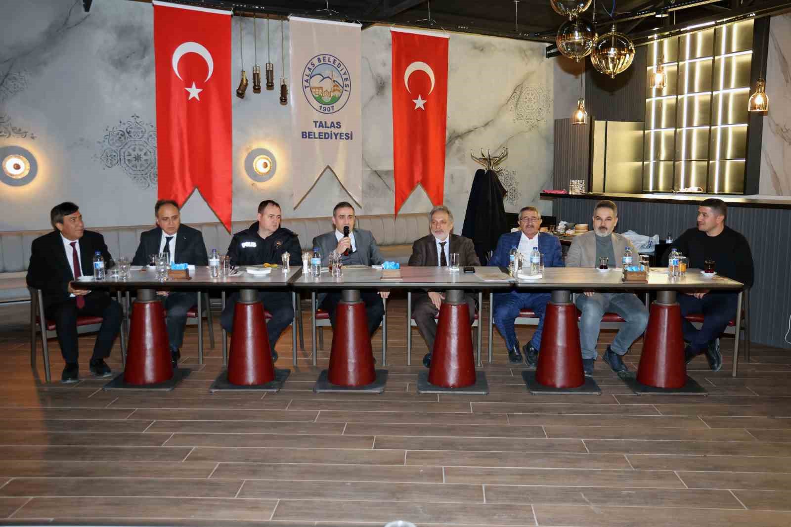 Talas’ta Ramazan öncesi Muhtarlar Toplantısı
