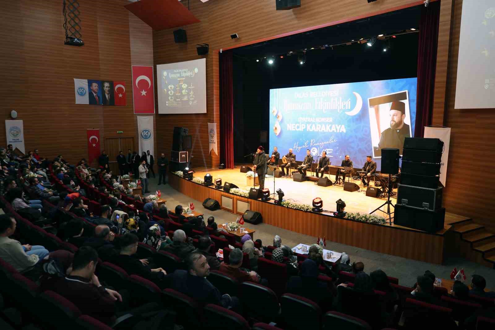 Talas’ta Ramazan sahnesi dolu dolu
