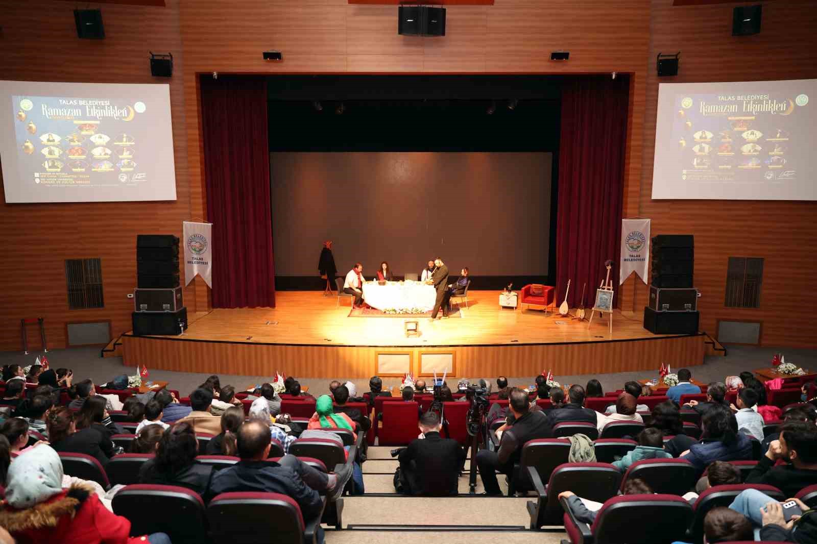 Talas’ta Ramazan sahnesinde meddah geleneği
