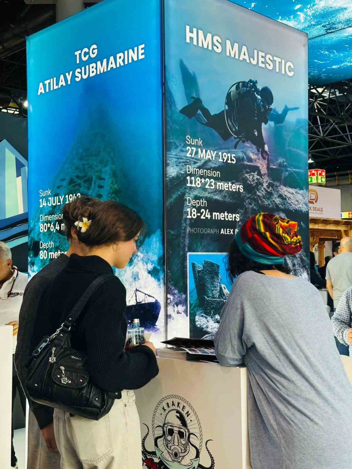 Tarihi Alan Başkanlığı dünyanın en büyük yat ve su altı sporları fuarında
