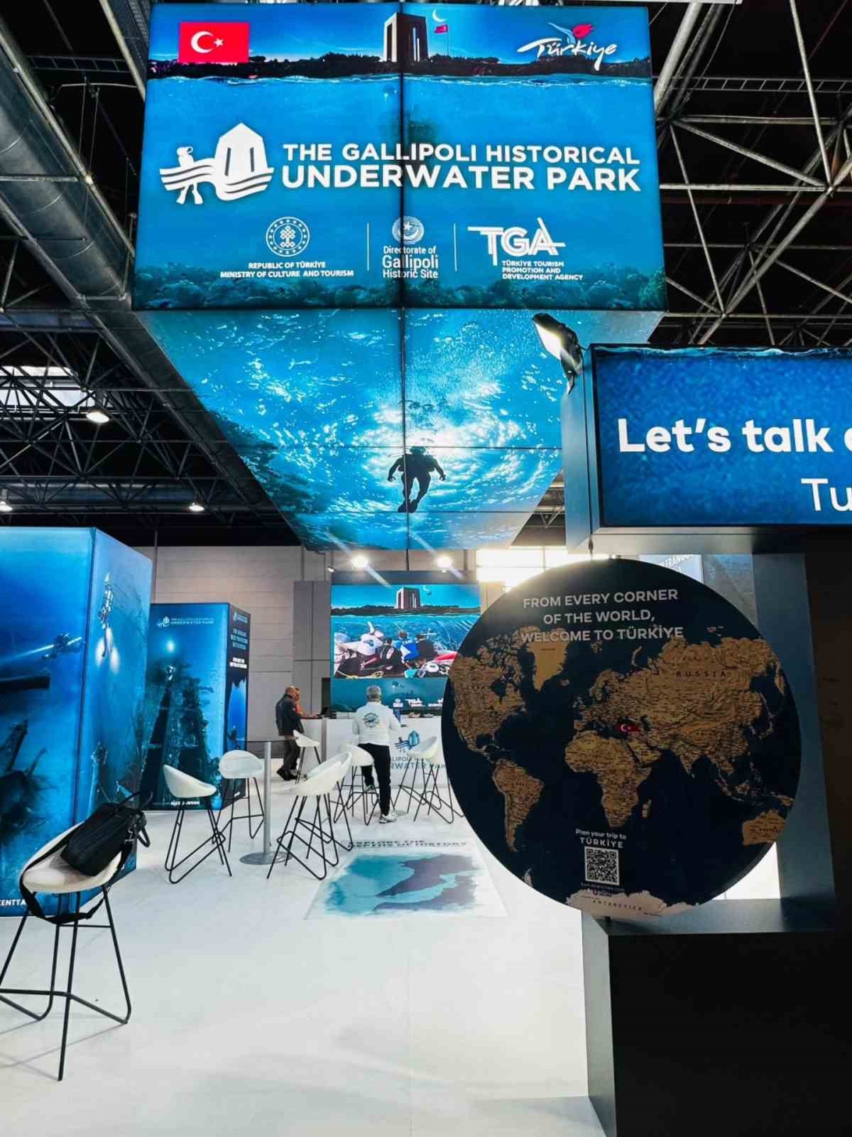 Tarihi Alan Başkanlığı dünyanın en büyük yat ve su altı sporları fuarında
