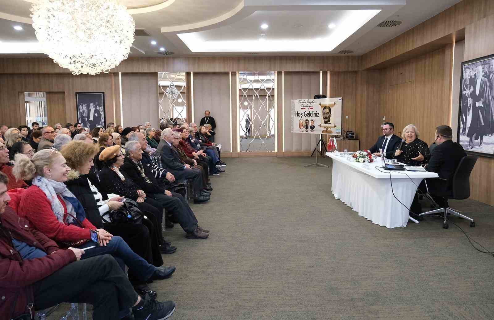 "Tarihi Bizden Dinleyin" söyleşisi yoğun ilgi gördü
