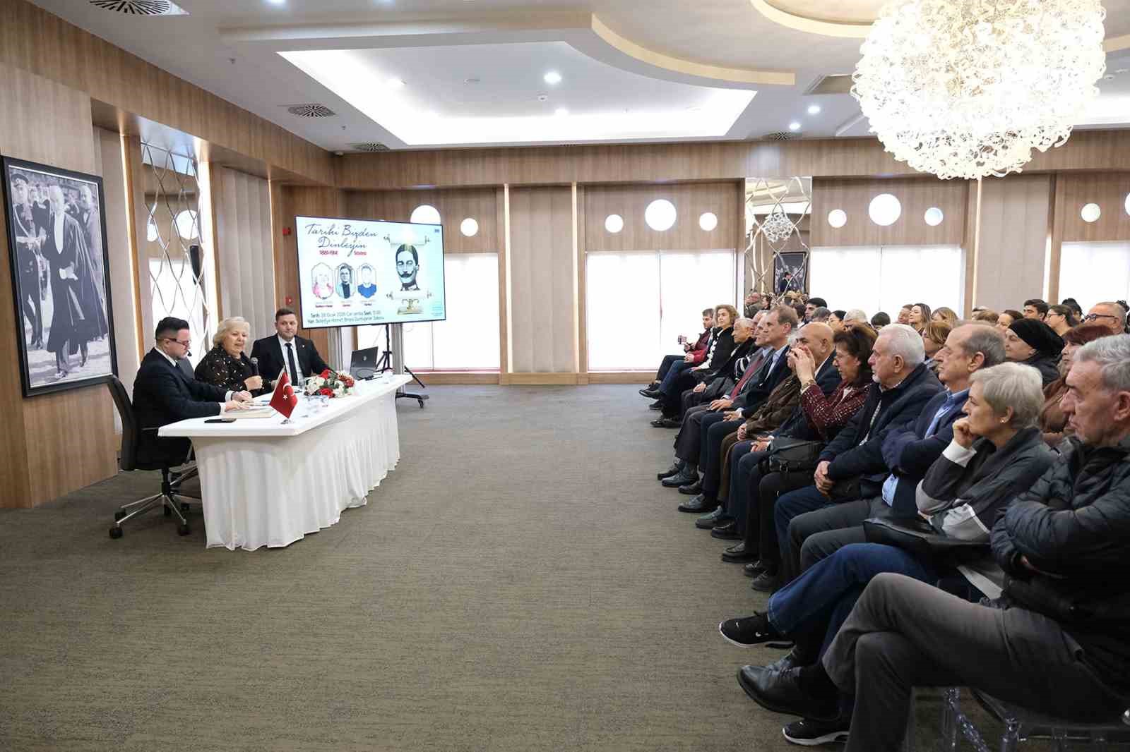 "Tarihi Bizden Dinleyin" söyleşisi yoğun ilgi gördü
