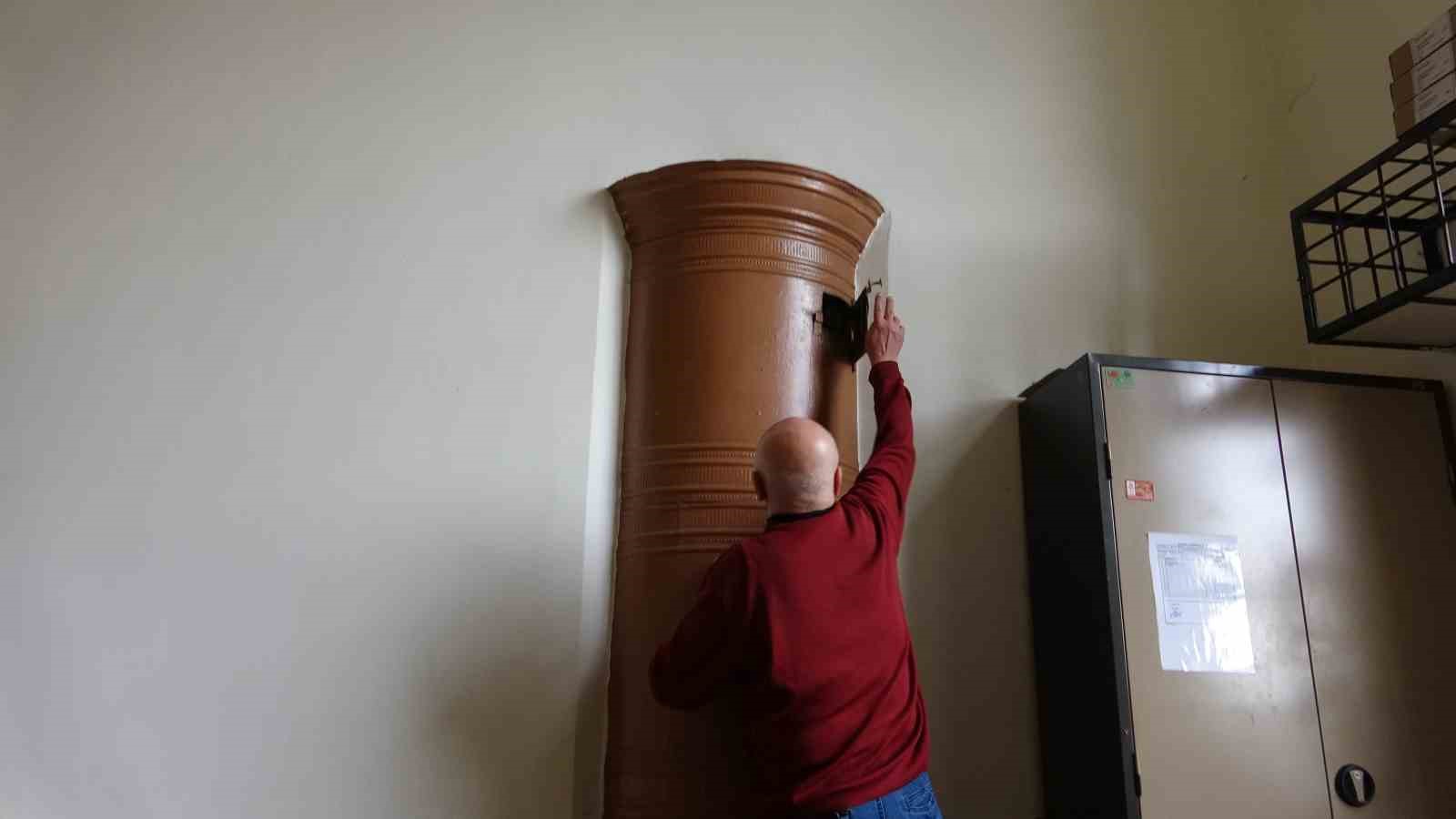 Tarihi semtte tarihi ısıtma sistemi
