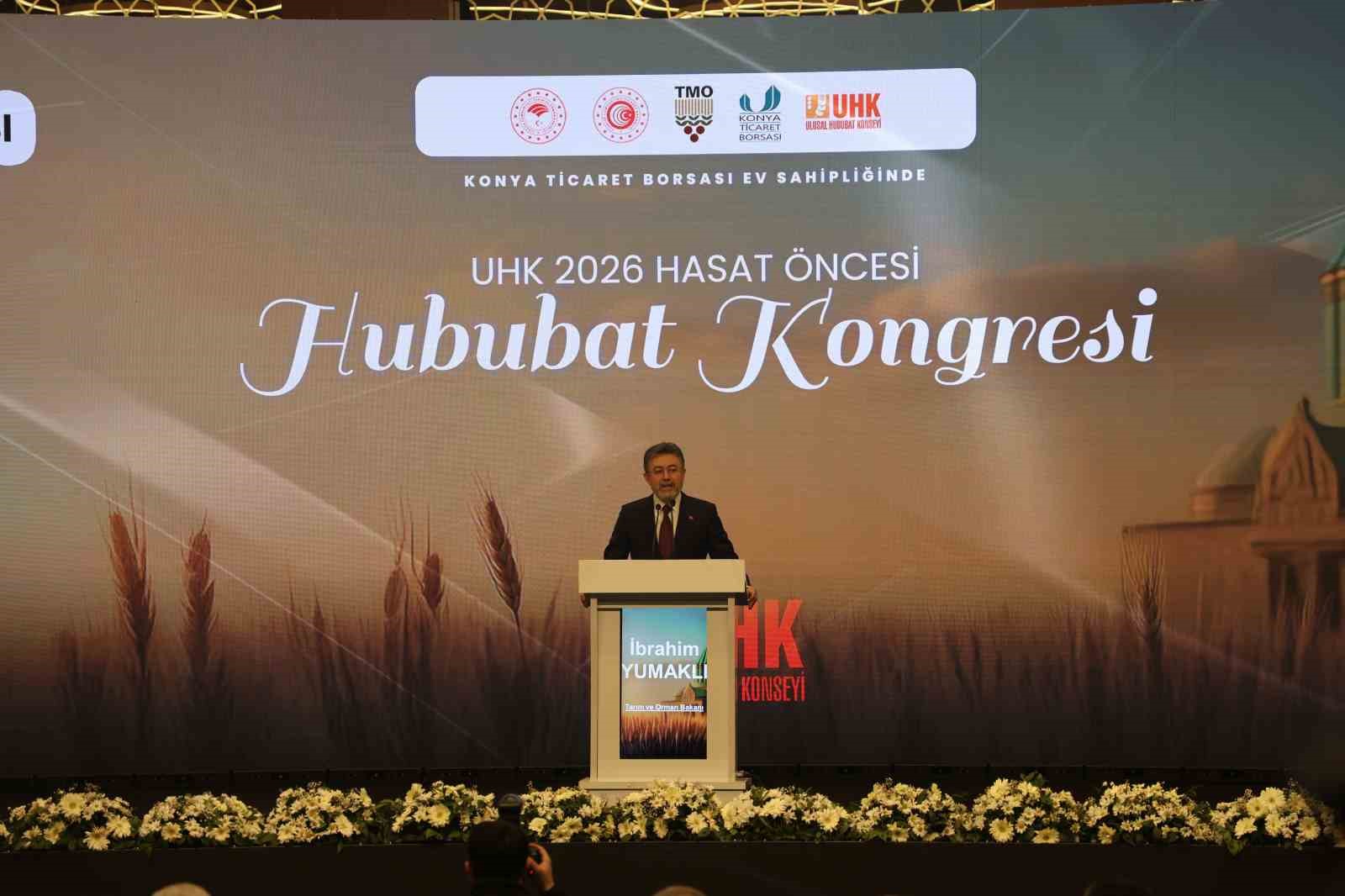 Tarım ve Orman Bakanı Yumaklı: "Sağlıklı ve güvenilir gıdaya giden yolda bütün süreçleri etkin politikalarımızla yöneteceğiz"
Tarım ve Orman Bakanı Yumaklı: "Sağlıklı ve güvenilir gıdaya giden yolda bütün süreçleri etkin politikalarımızla yöneteceğiz"