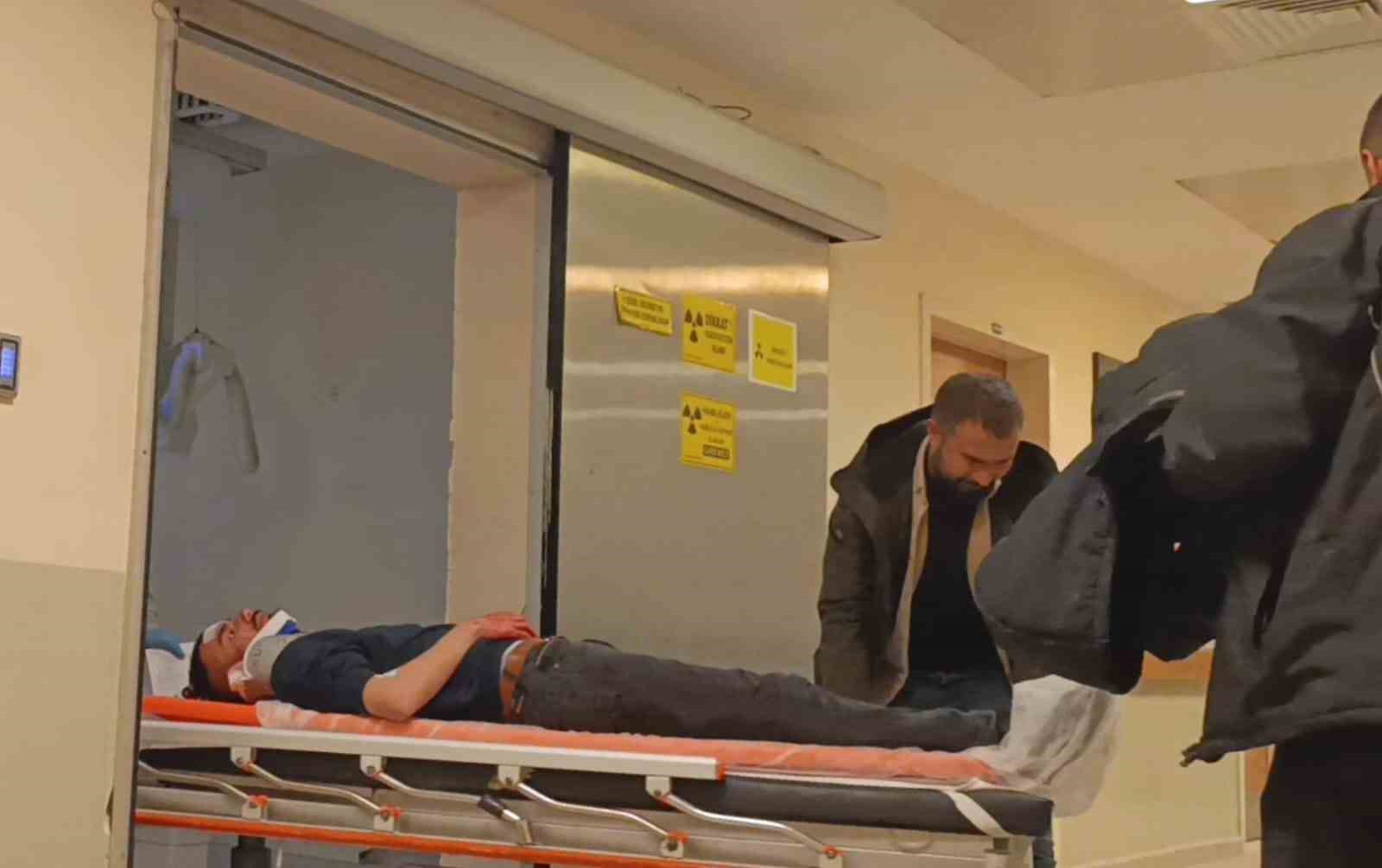 Tarlaya uçan otomobil hurdaya döndü: 1 yaralı
