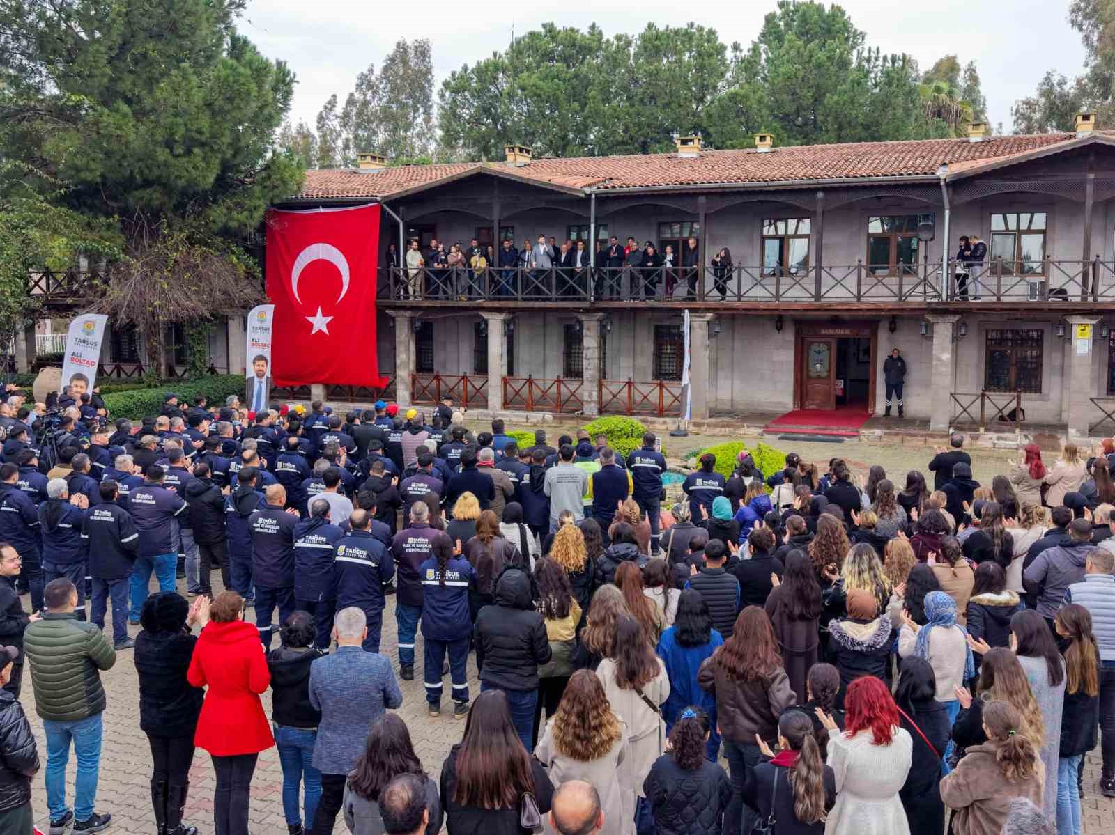 Tarsus Belediyesinde personele yüzde 32 zam
